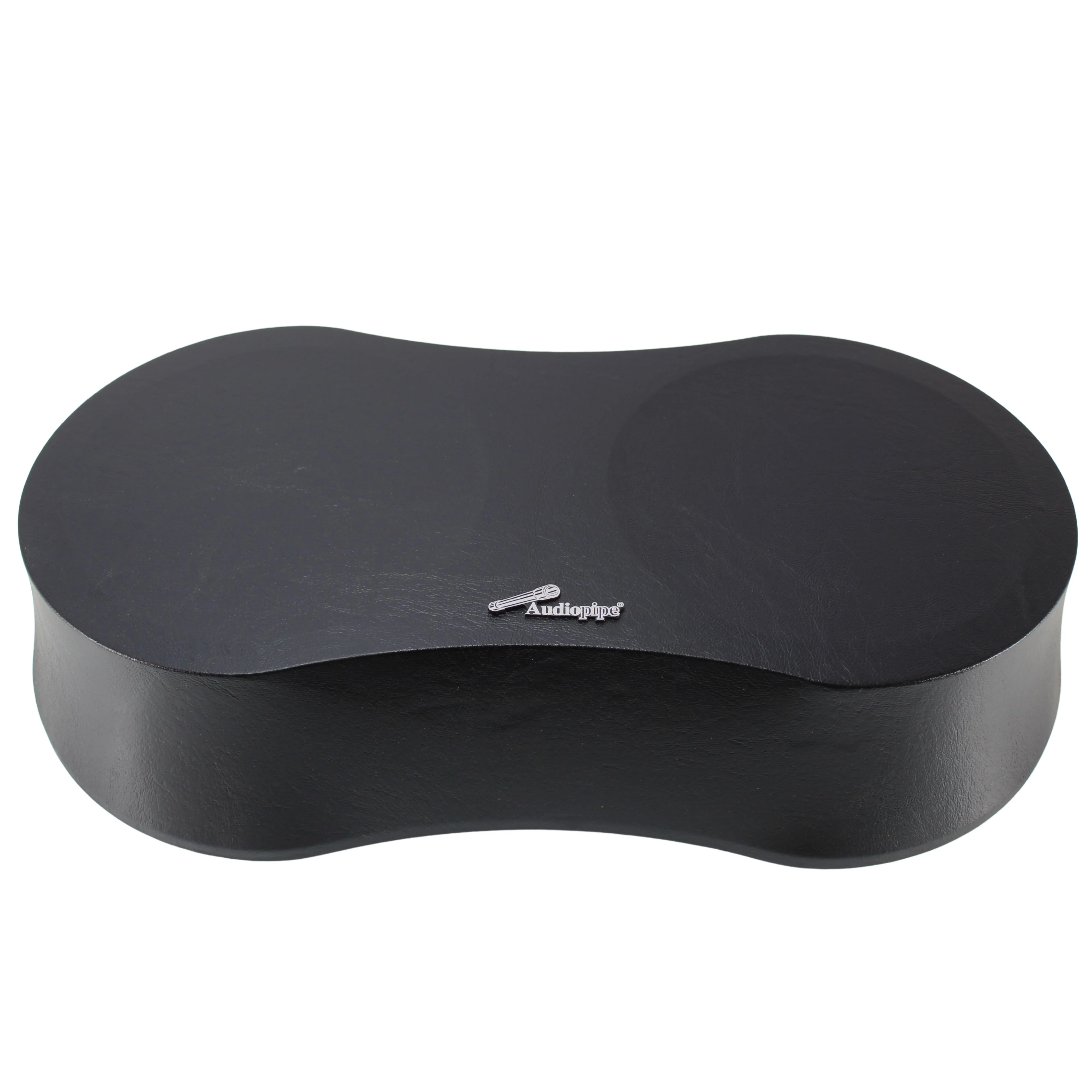 Dual 8" Wood Vinyl Covered Rear Deck Speaker Pod - Black