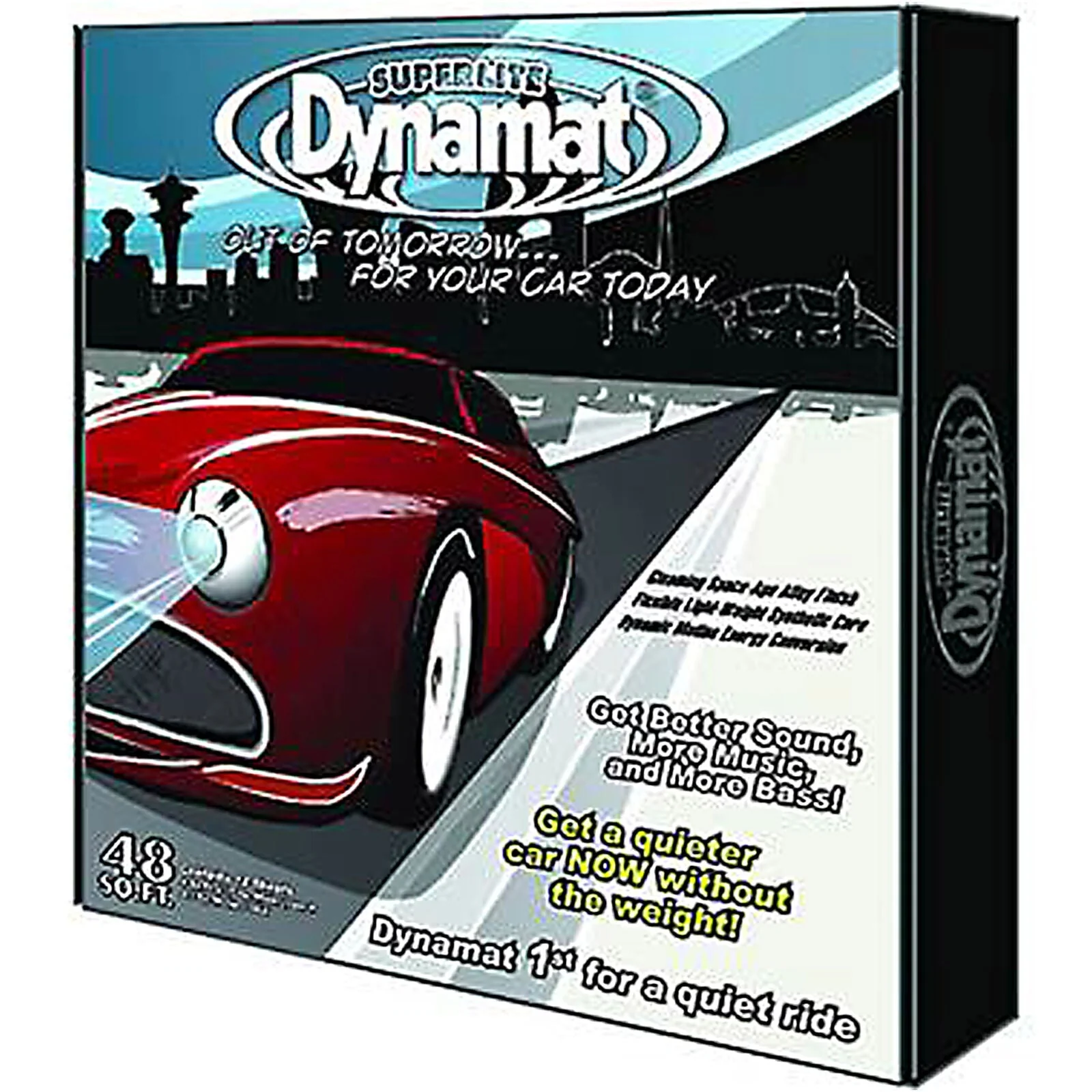 Dynamat Sound Deadening Damping SuperLite Car Audio 18x32 Sheets 12 Pack 48 FT - Image 4