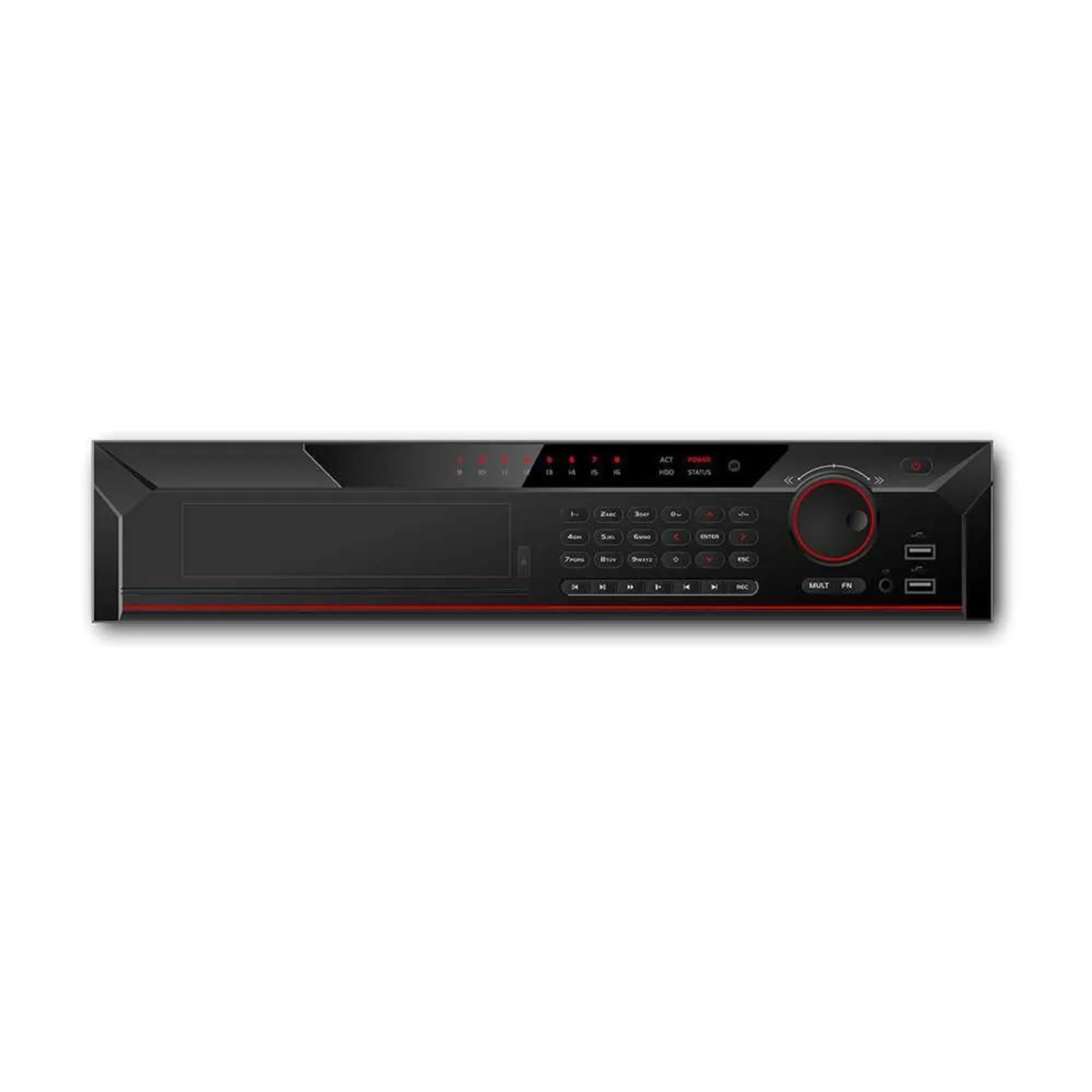 ENS Security 32 CH Penta-brid 4K - N/5MP 2U Digital Video Recorder + 4TB HDD - Image 2