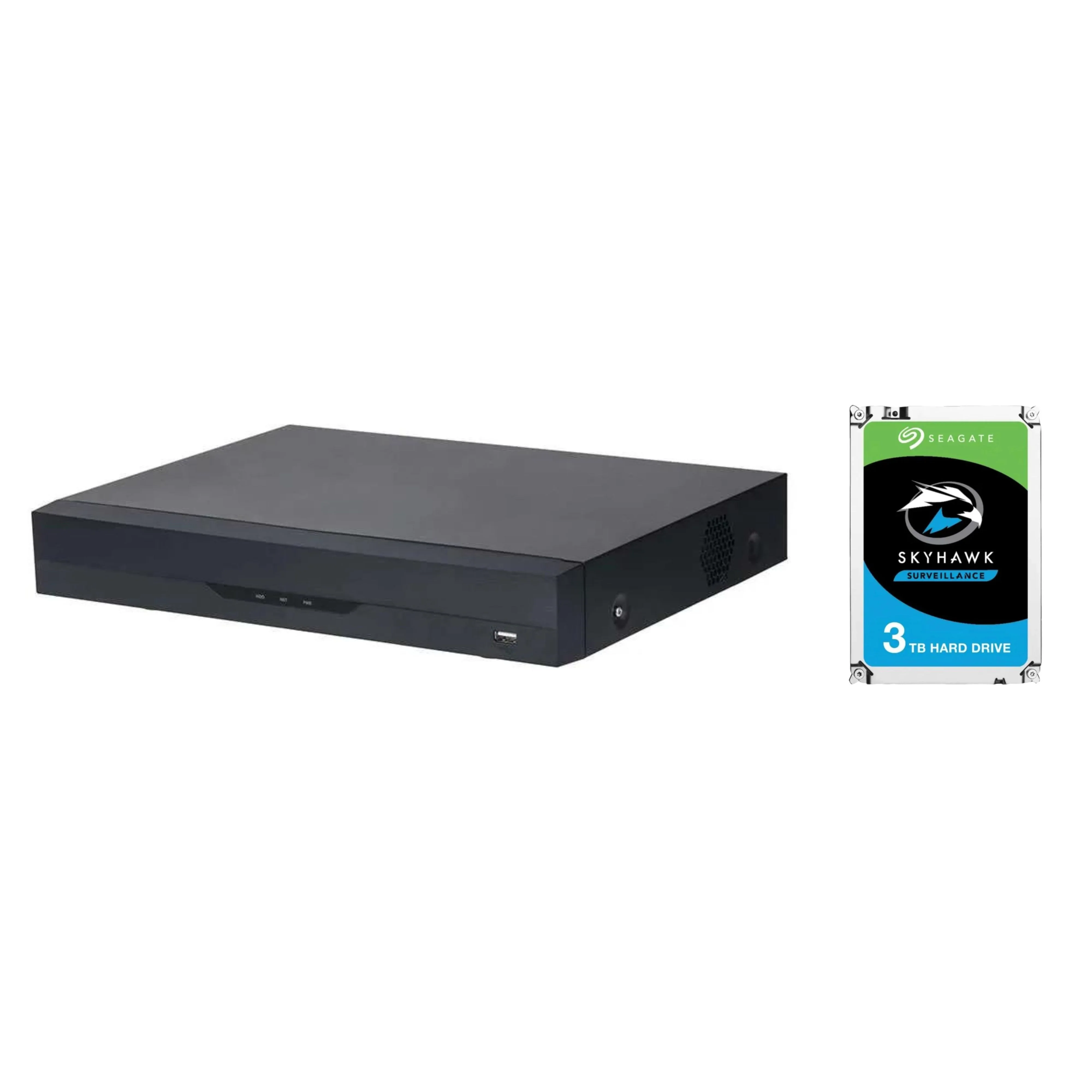 ENS Security Diamond 16Ch XVR for Home Security System 1xSATA Port + 3TB HDD