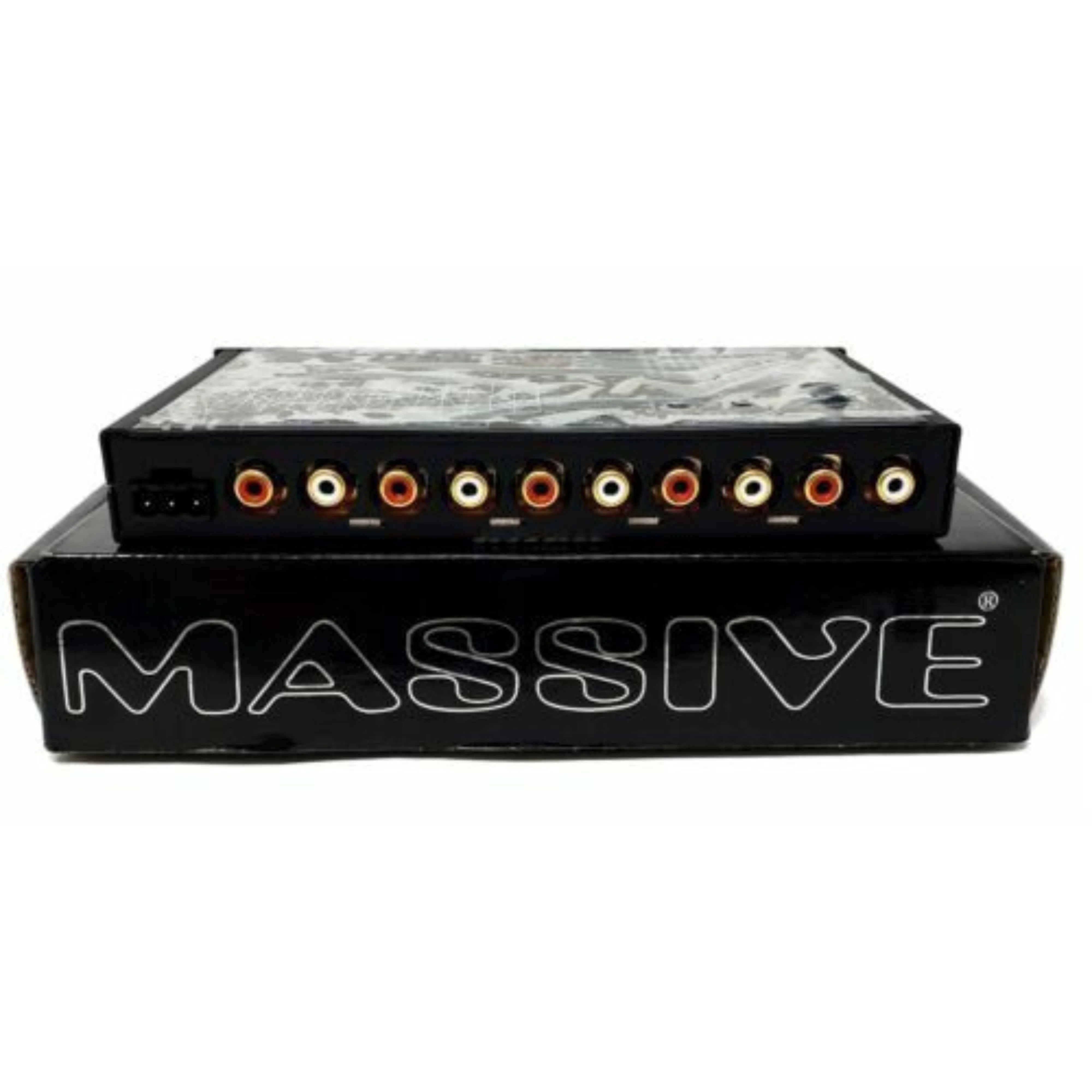 Massive Audio 7 Band Graphic Equalizer EQ7X + Male to Male 18" R2RCA18IN - Image 3