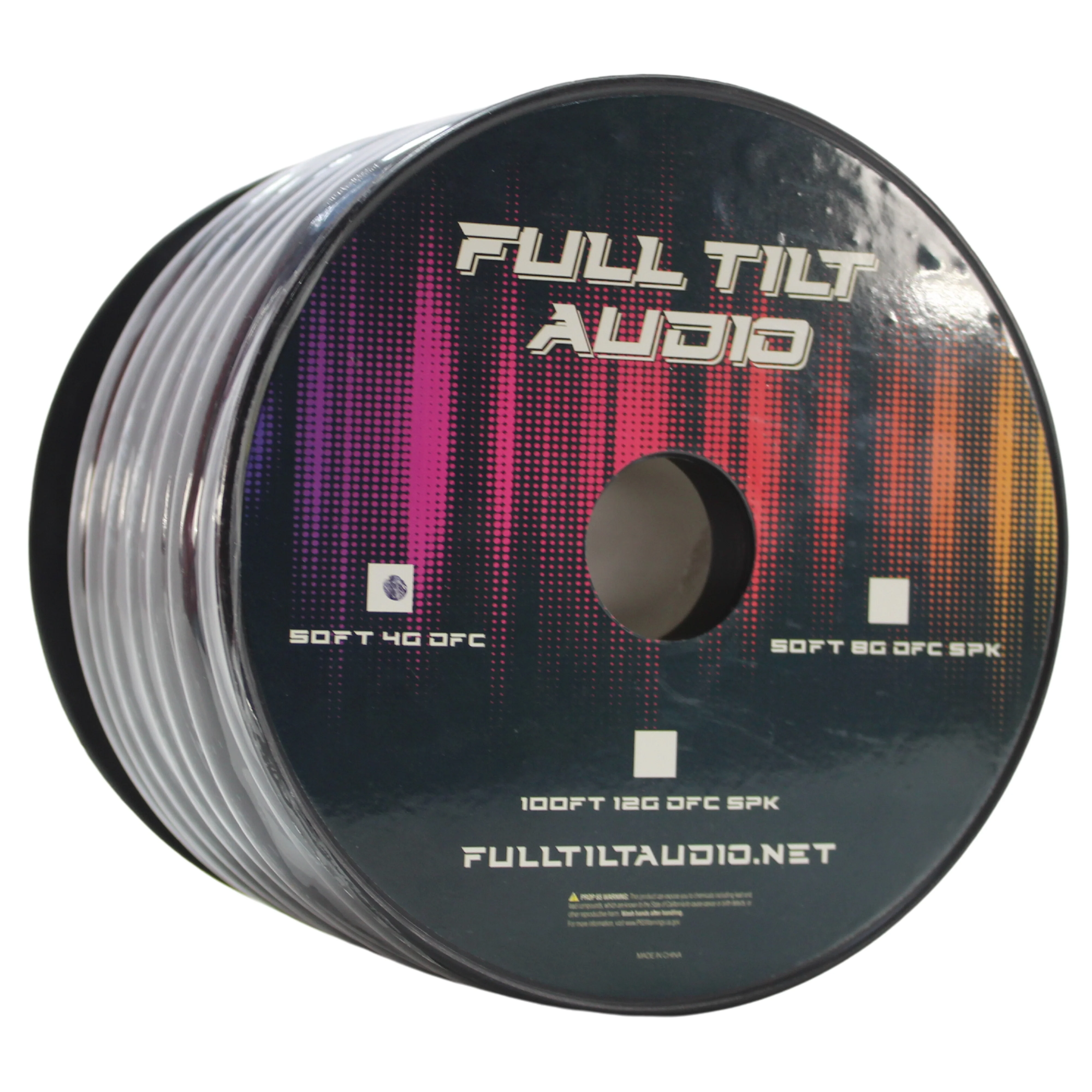 Full Tilt Audio 4GA Tinned Oxygen Free Copper Power/Ground Wire Black Lot - Image 3