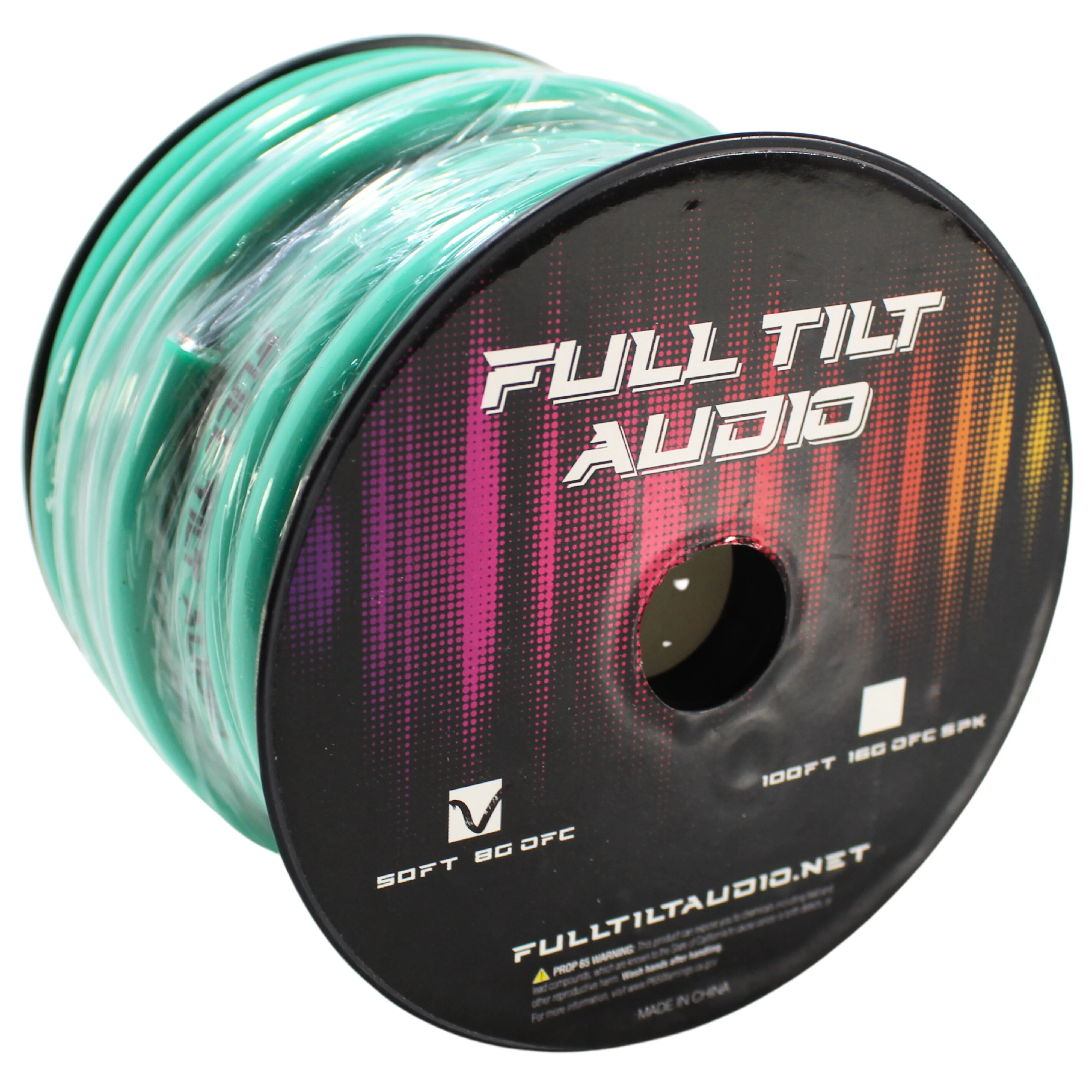 Full Tilt Audio 8 Gauge Tinned OFC Power/Ground Wire Teal Lot Cut By The Foot - Image 3