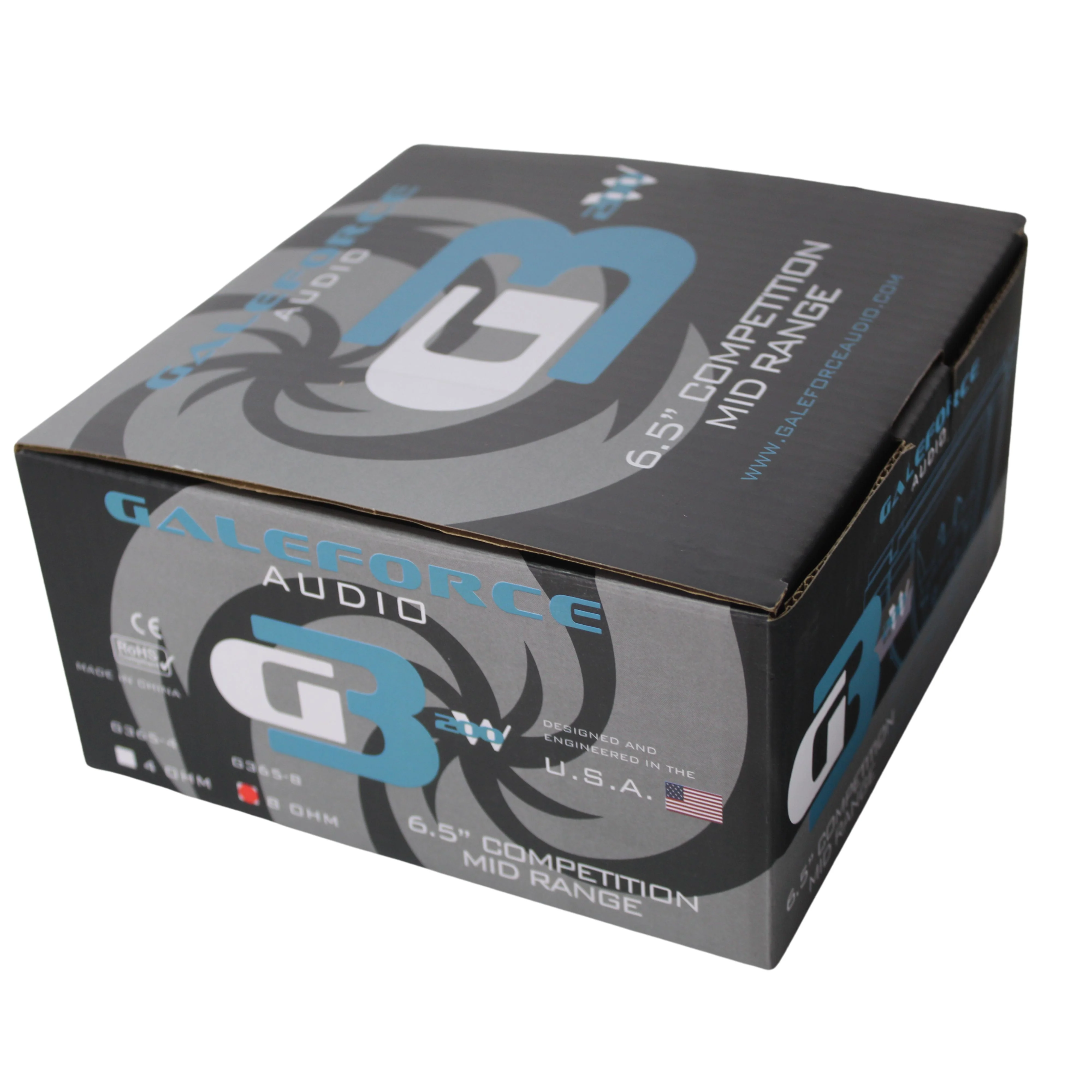 Galeforce 6.5" 200 W RMS 8 Ohm Neodymium Competition Midrange Speaker G365-8 - Image 7