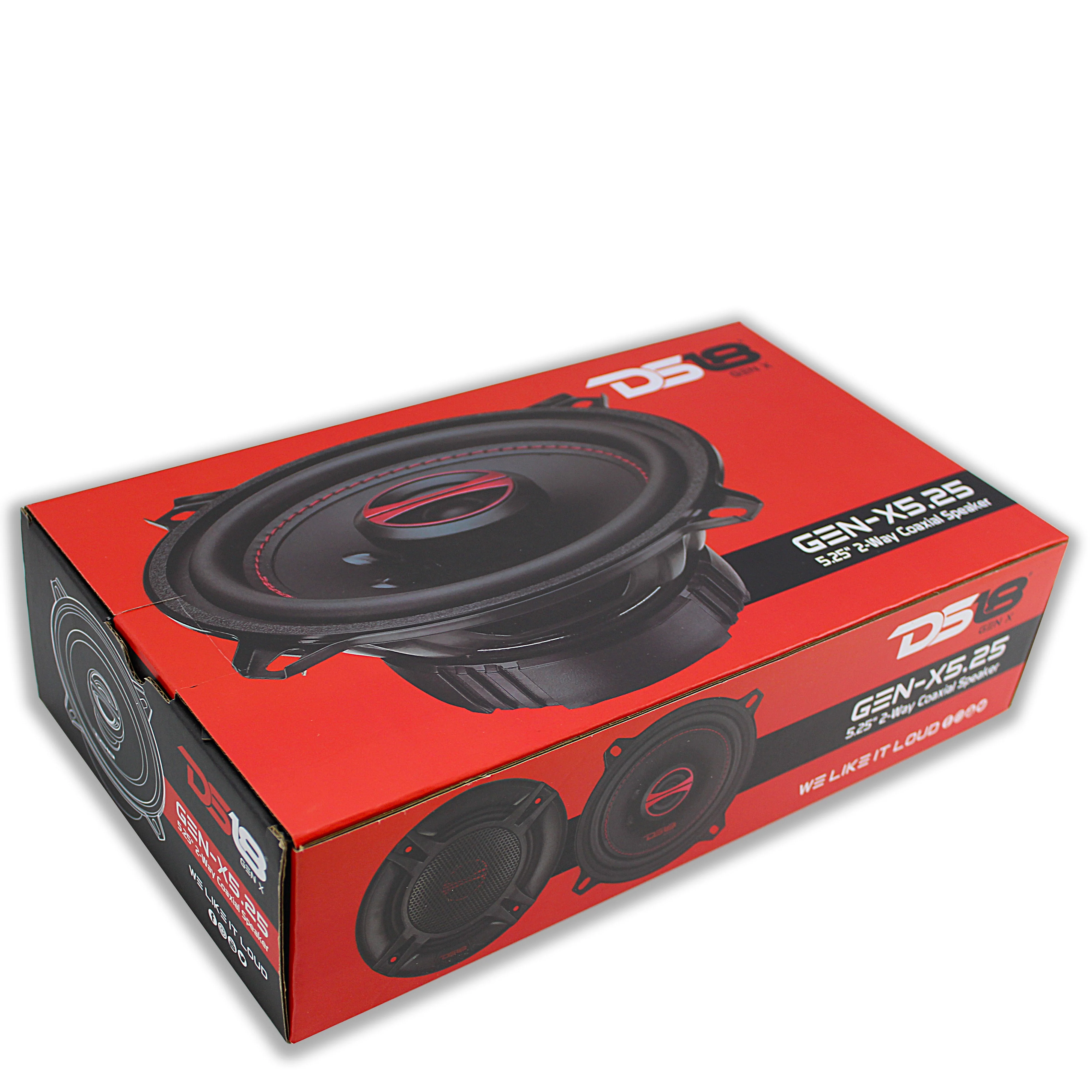 DS18 Car Audio 5.25 Coaxial Speaker Pair 2 Way 270 Watt 4 Ohm GEN-X5.25 - Image 6