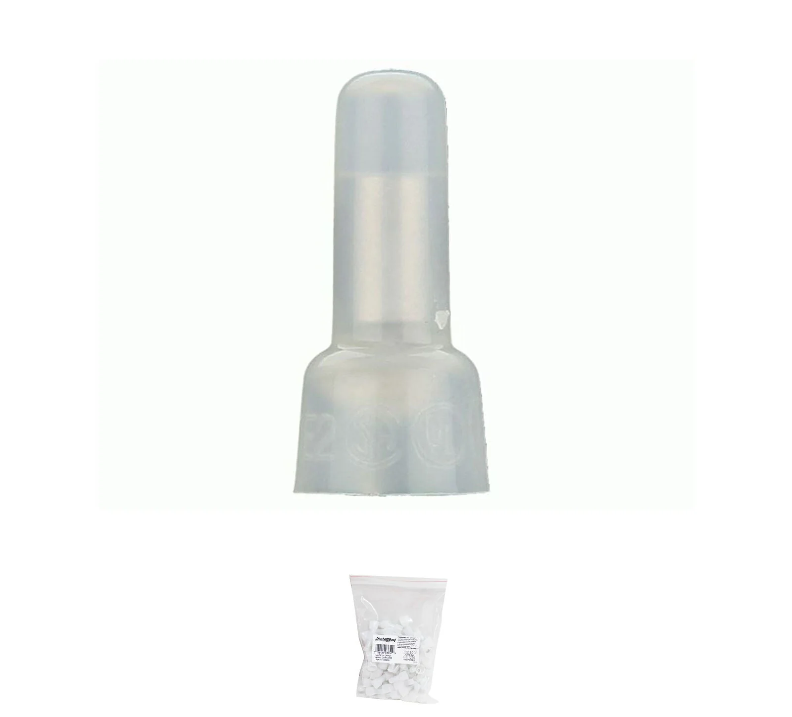 Install Bay Nylon Long Neck Crimp Cap 12-10 Gauge Wire Connector 100 Pack