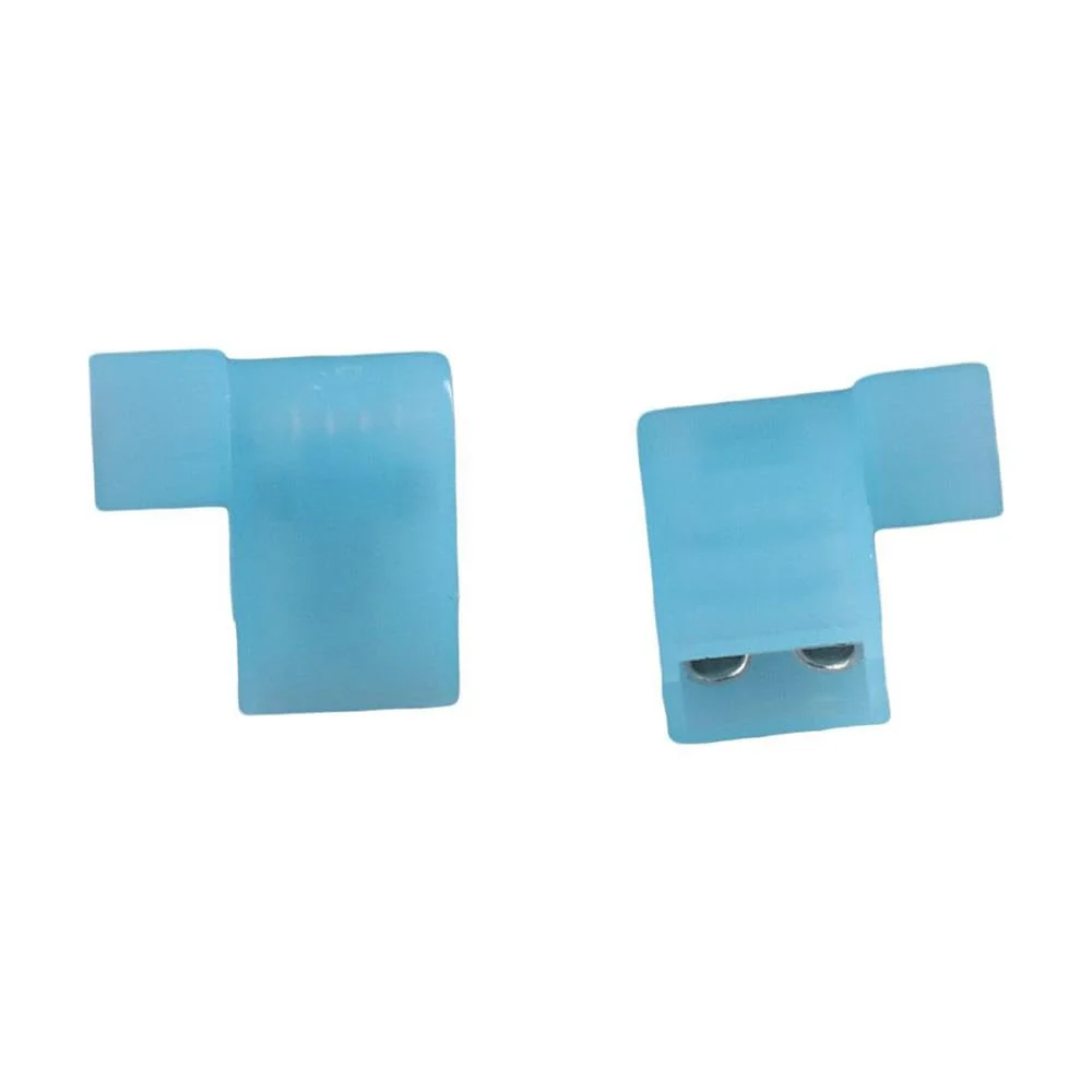 Installation Solutions 90 Degree Flag Spade Female 14/16 GA 100pc Terminals Blue - Image 5