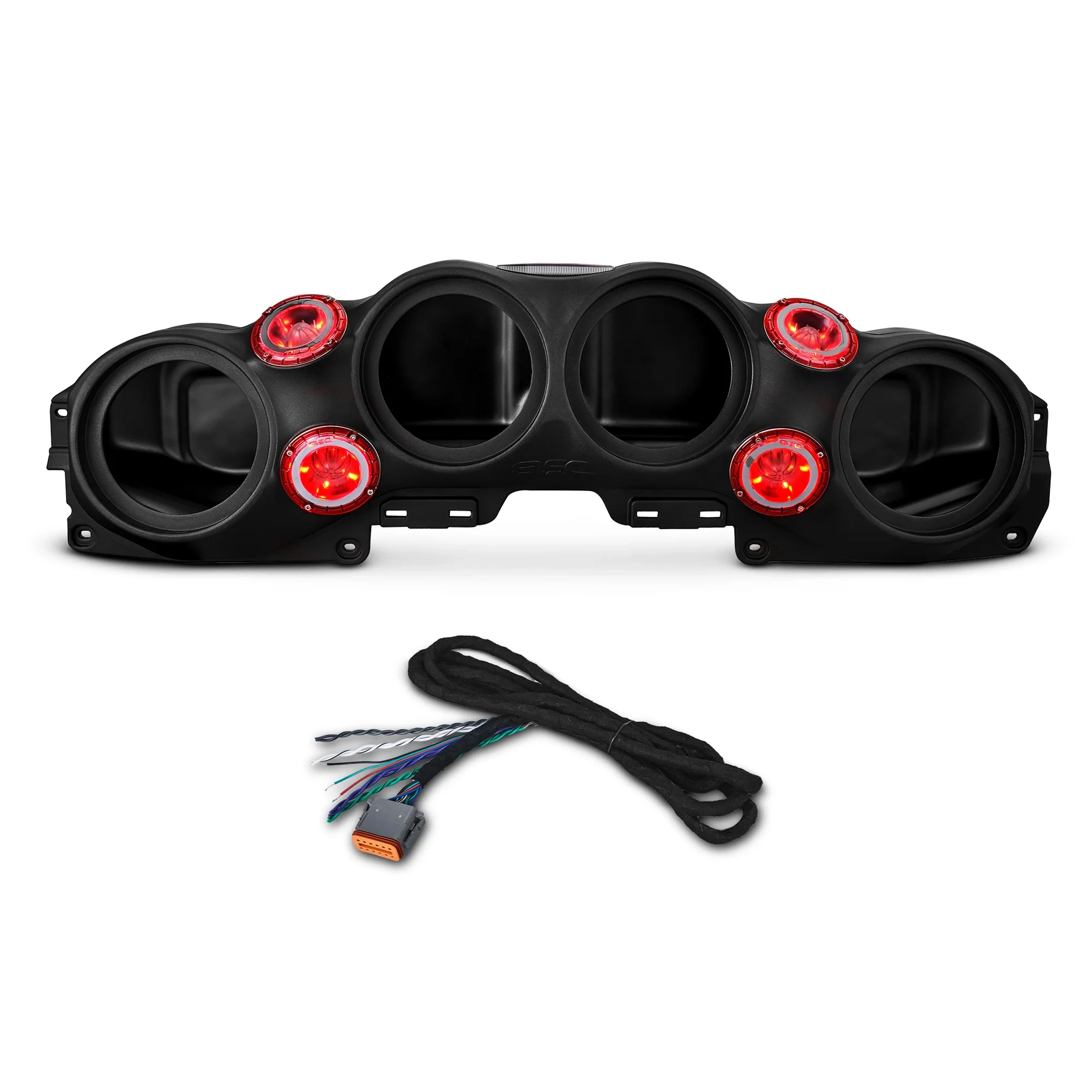 Jeep Wrangler Overhead Sound Bar System w/ 4 Tweeters JL JLU JT 2018-23 - Image 3