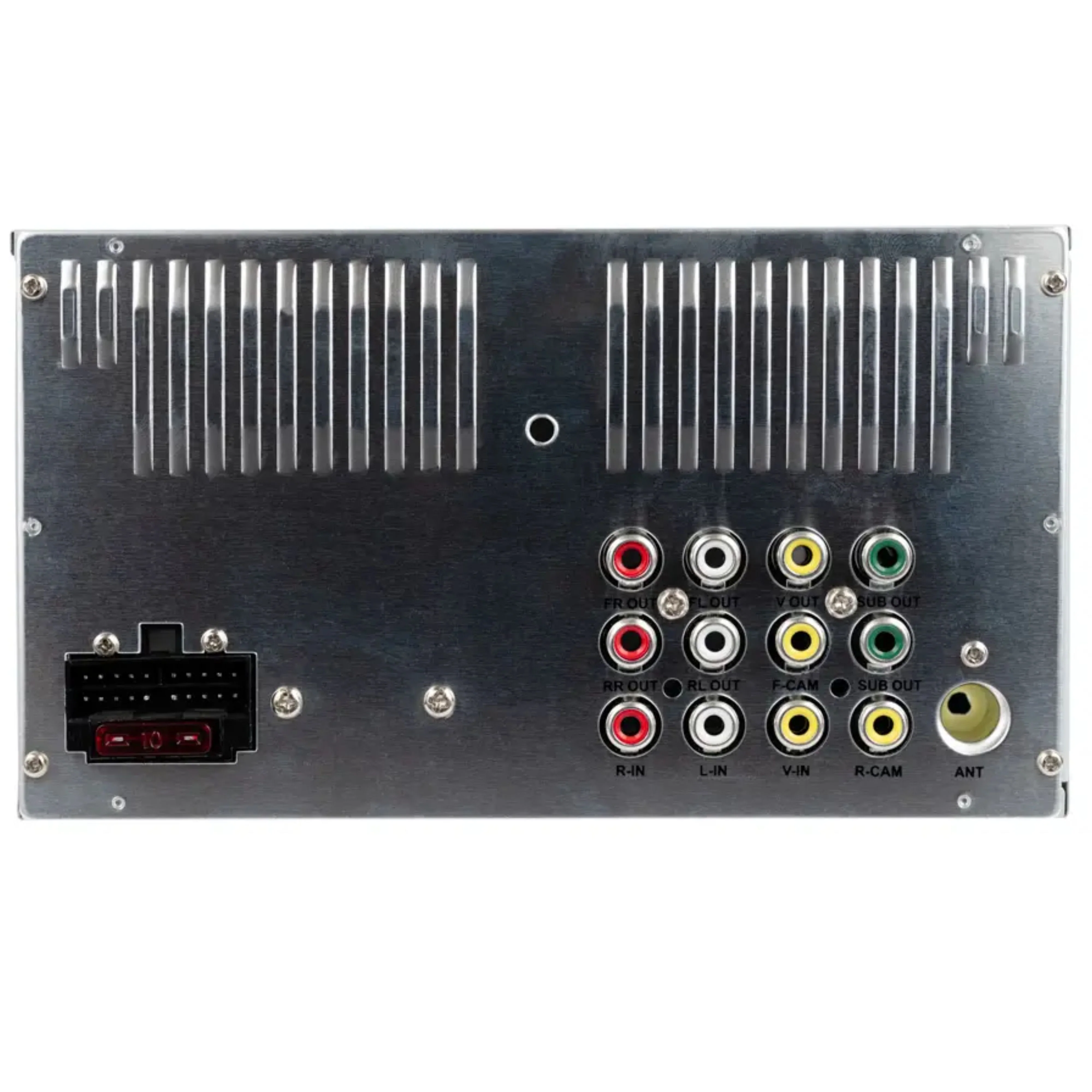 7" Touchscreen Bluetooth Receiver w/Push-to-Talk Voice Assist & Media Playback - Image 4
