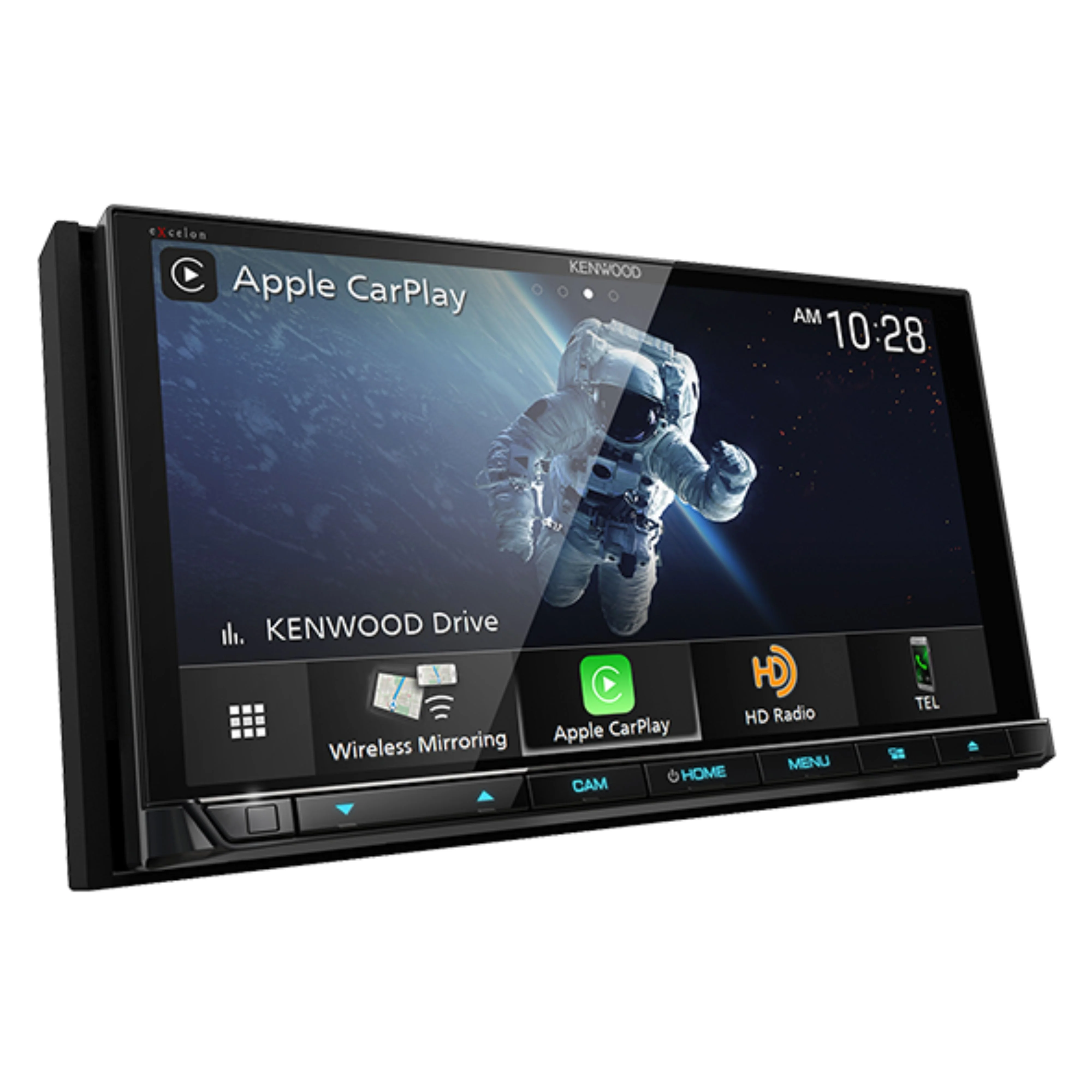 Kenwood Wireless 6.95" MultiMedia Receiver CarPlay/Andorid Auto DDX9707S
