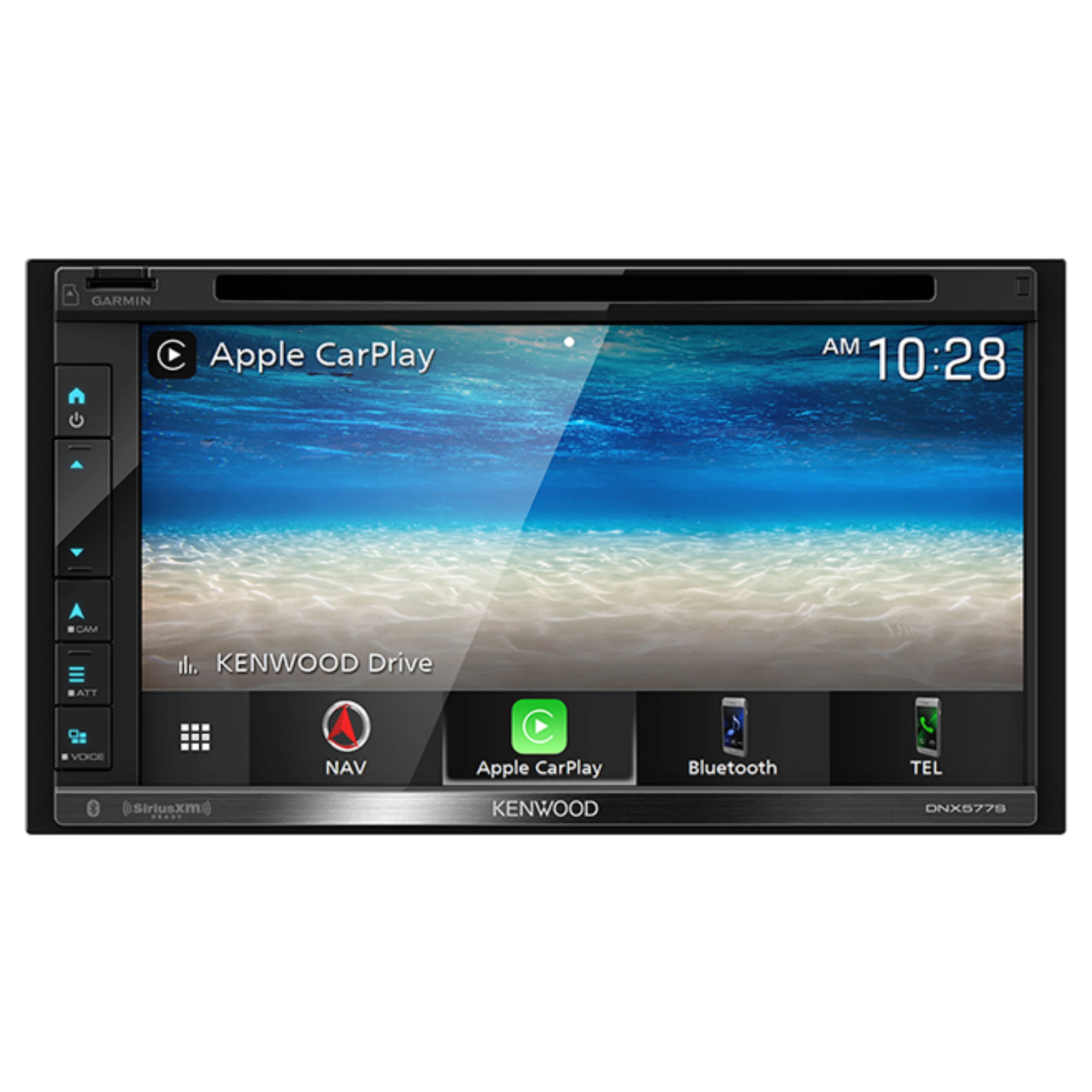 Kenwood DNX577S Navigation Receiver w/ SiriusXM Satellite Radio Tuner Kit - Image 3