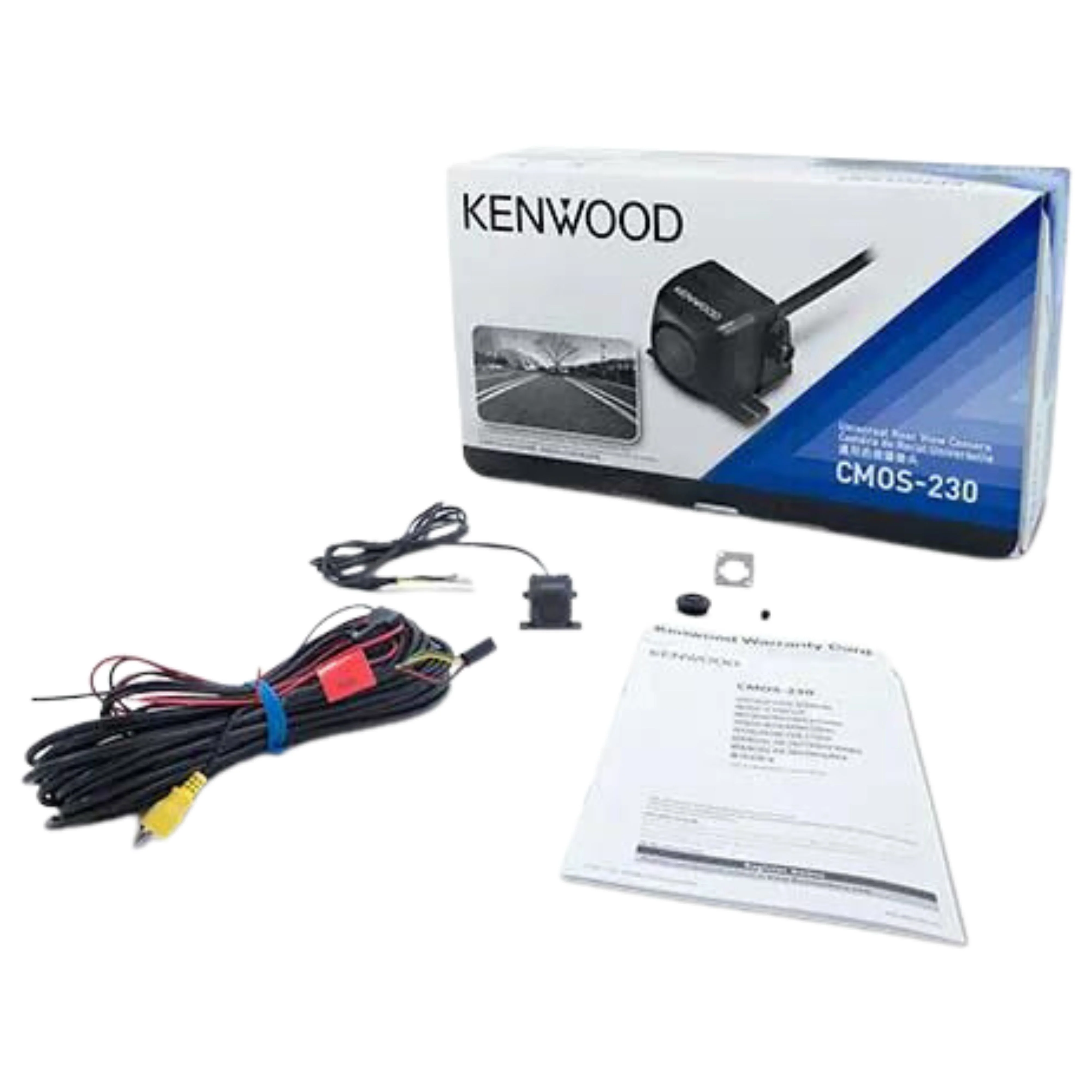 Kenwood CarPlay/Android Auto Receiver DMX9708S Plus Kenwood Rear-View Camera CMOS-230 - Image 7