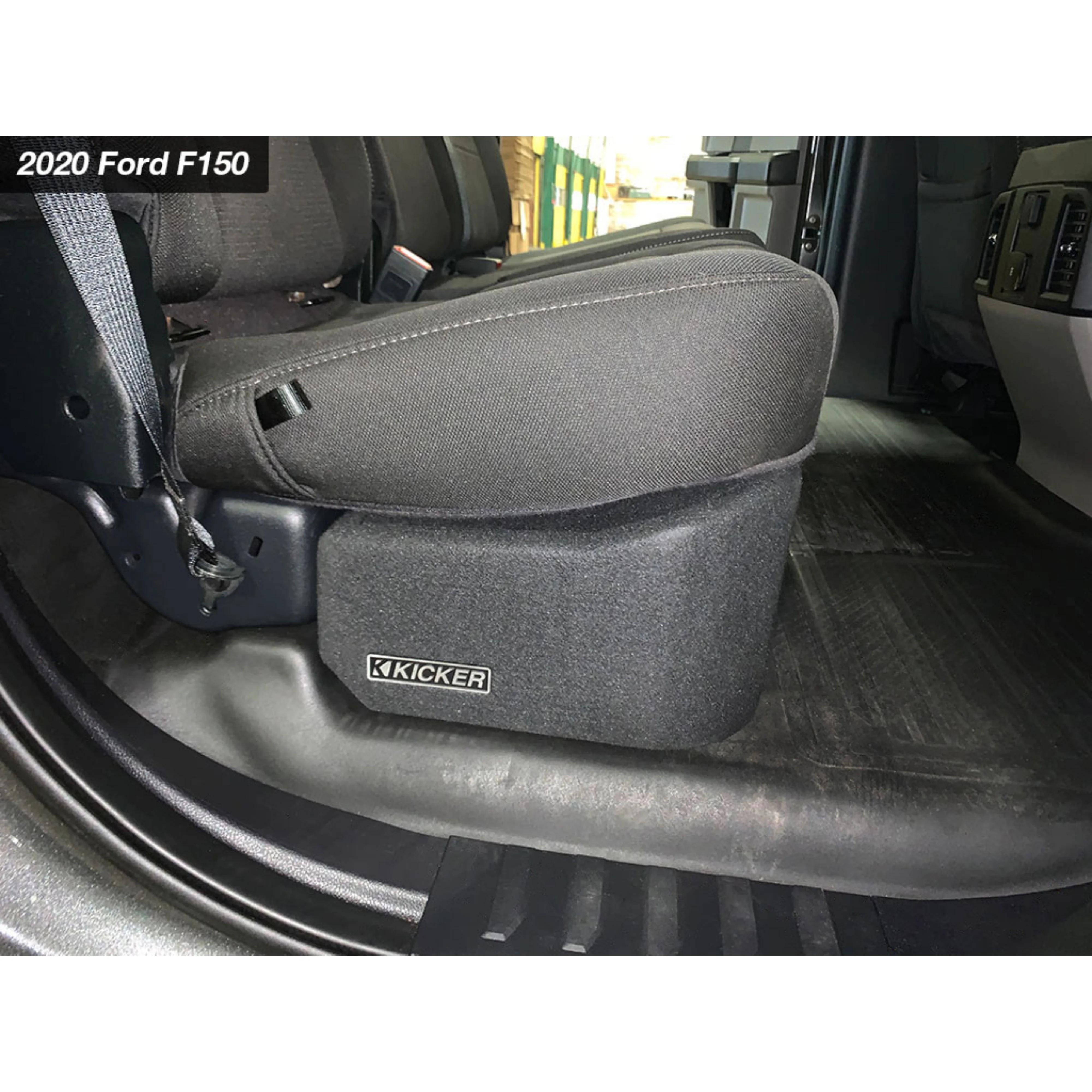 Kicker 10" Dual Loaded Ford Down Firing 2 ohm 1000W Subwoofer Enclosure - Image 5