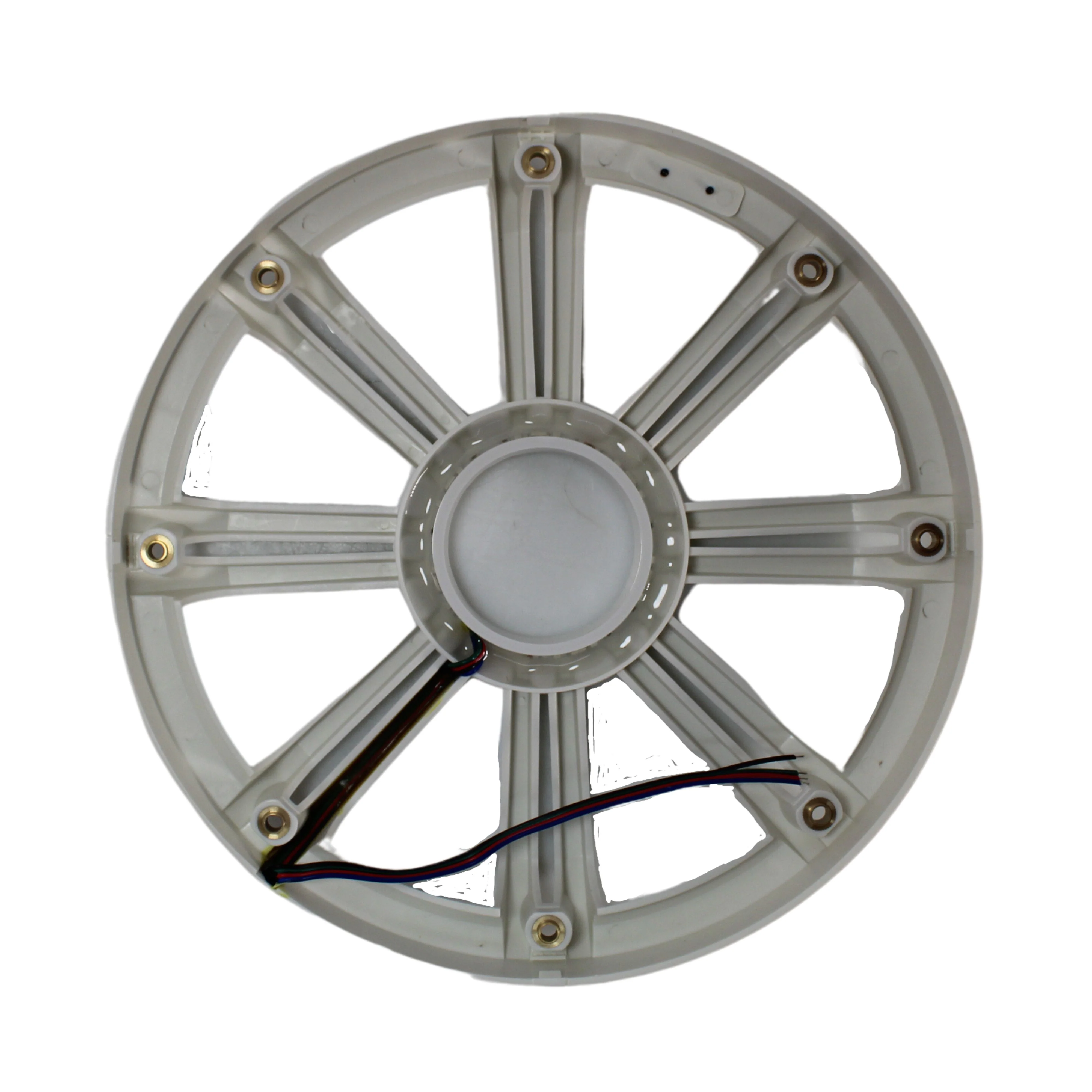 Kicker 10" Marine LED Subwoofer Grille for KM10 & KMF10 White 45KMG10W - Image 4