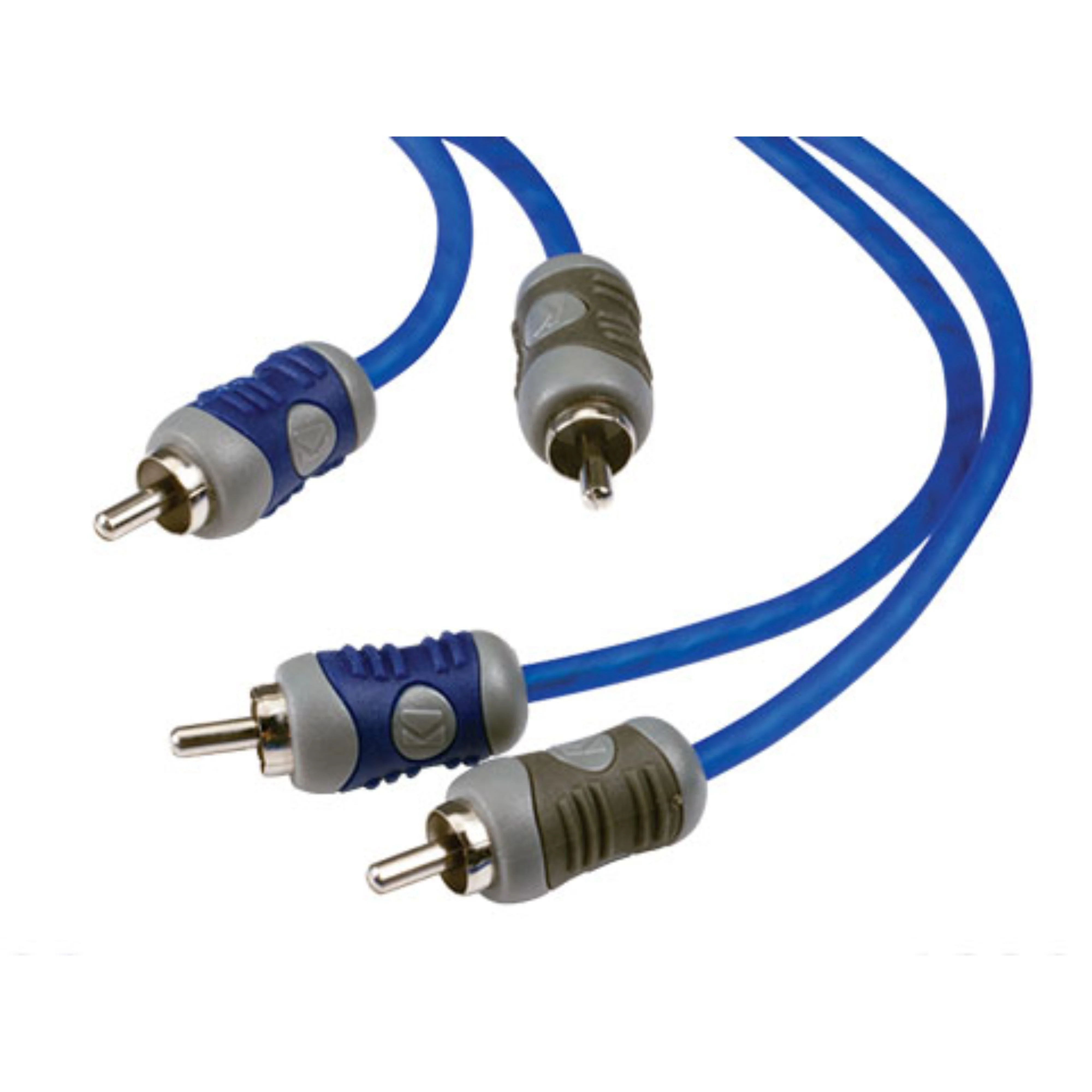 Kicker 2 Channel Silver-Tinned OFC Interconnect Cable (RCA) 13ft / 4m 46KI24
