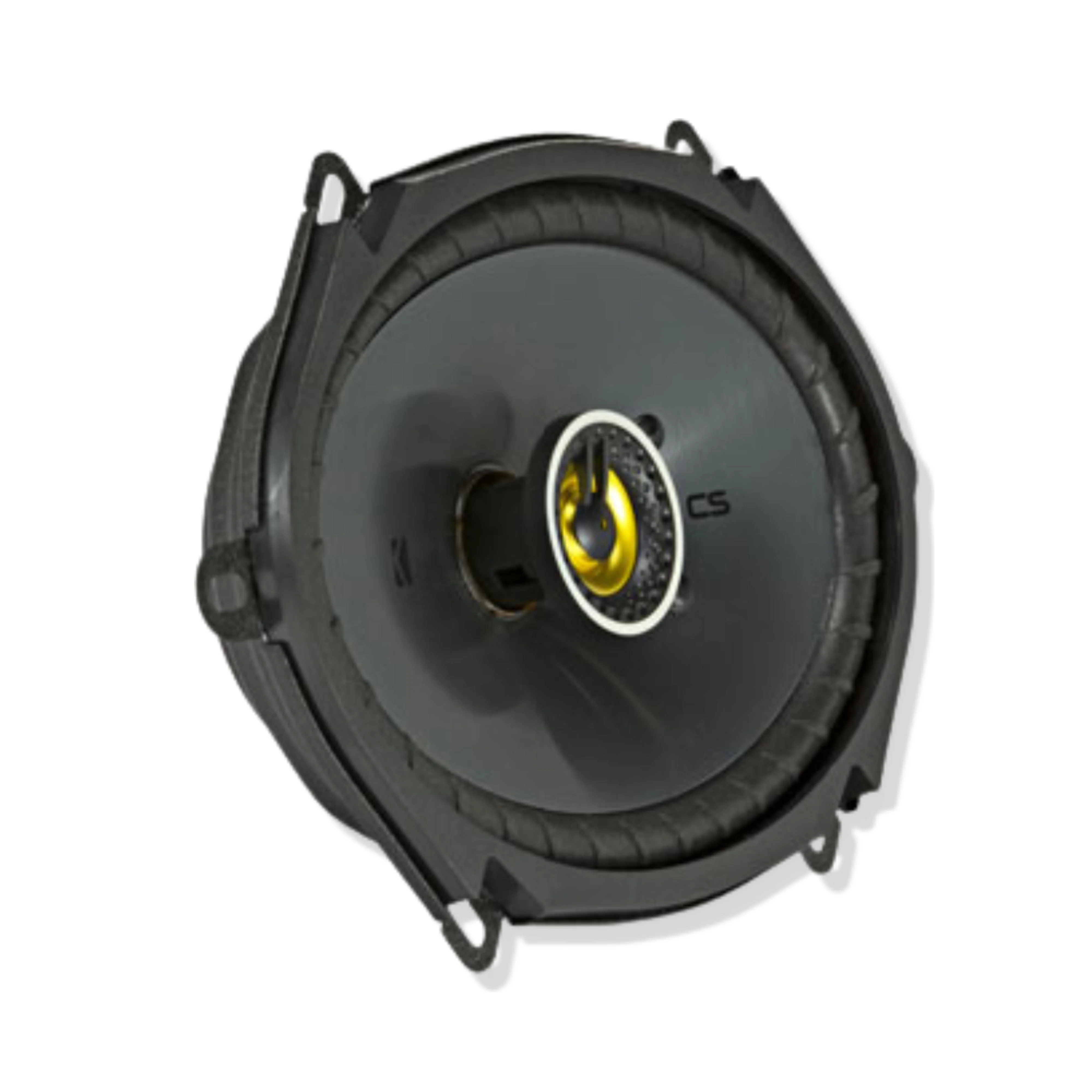 Kicker 6x8" Coaxial 2 Way Speakers 225W Peak 4 Ohm Car Audio Black 46CSC684 - Image 3