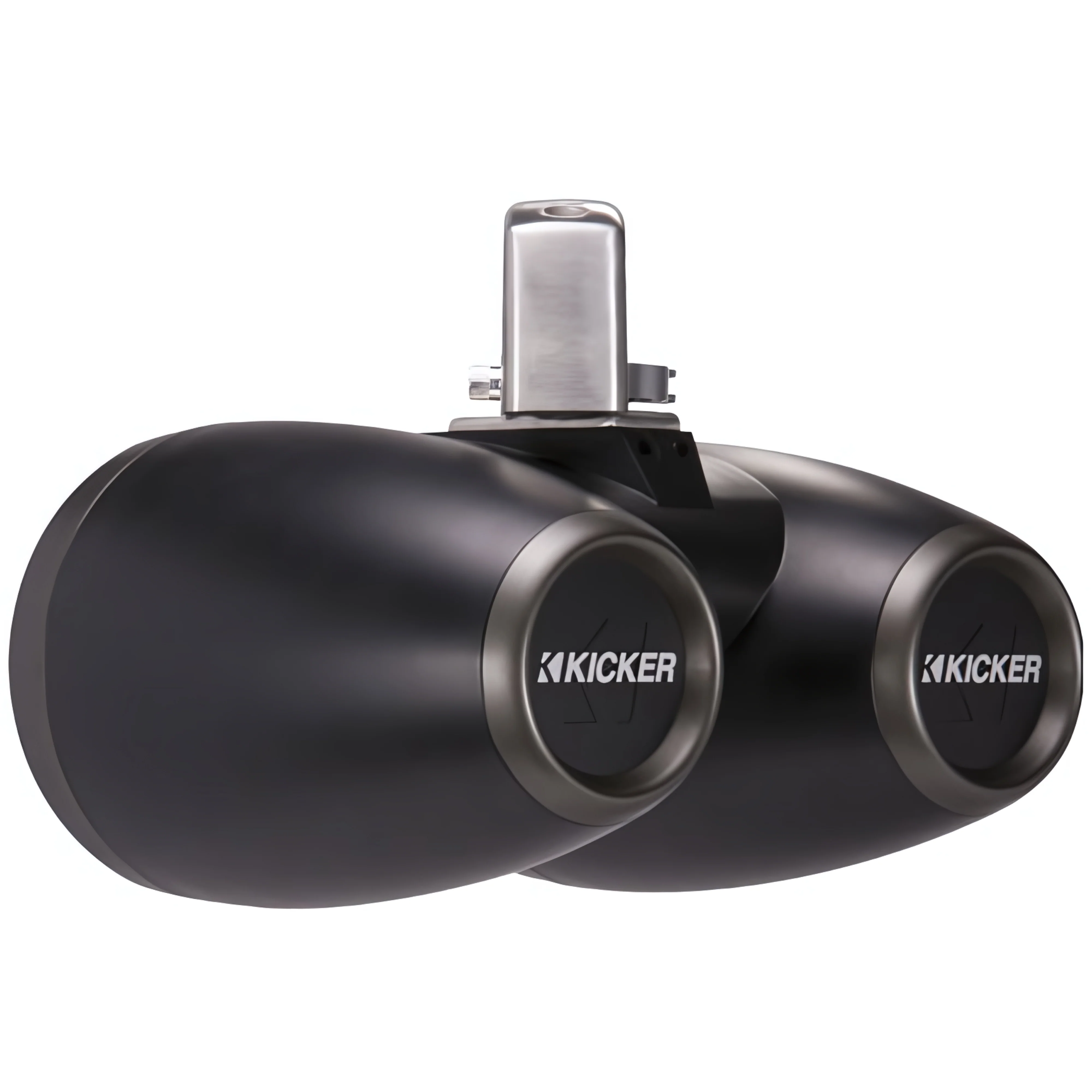Kicker Dual 6.5" 390W 4-Ohm Coaxial Marine Tower Pod Speaker System 45KMTDC65 - Image 4