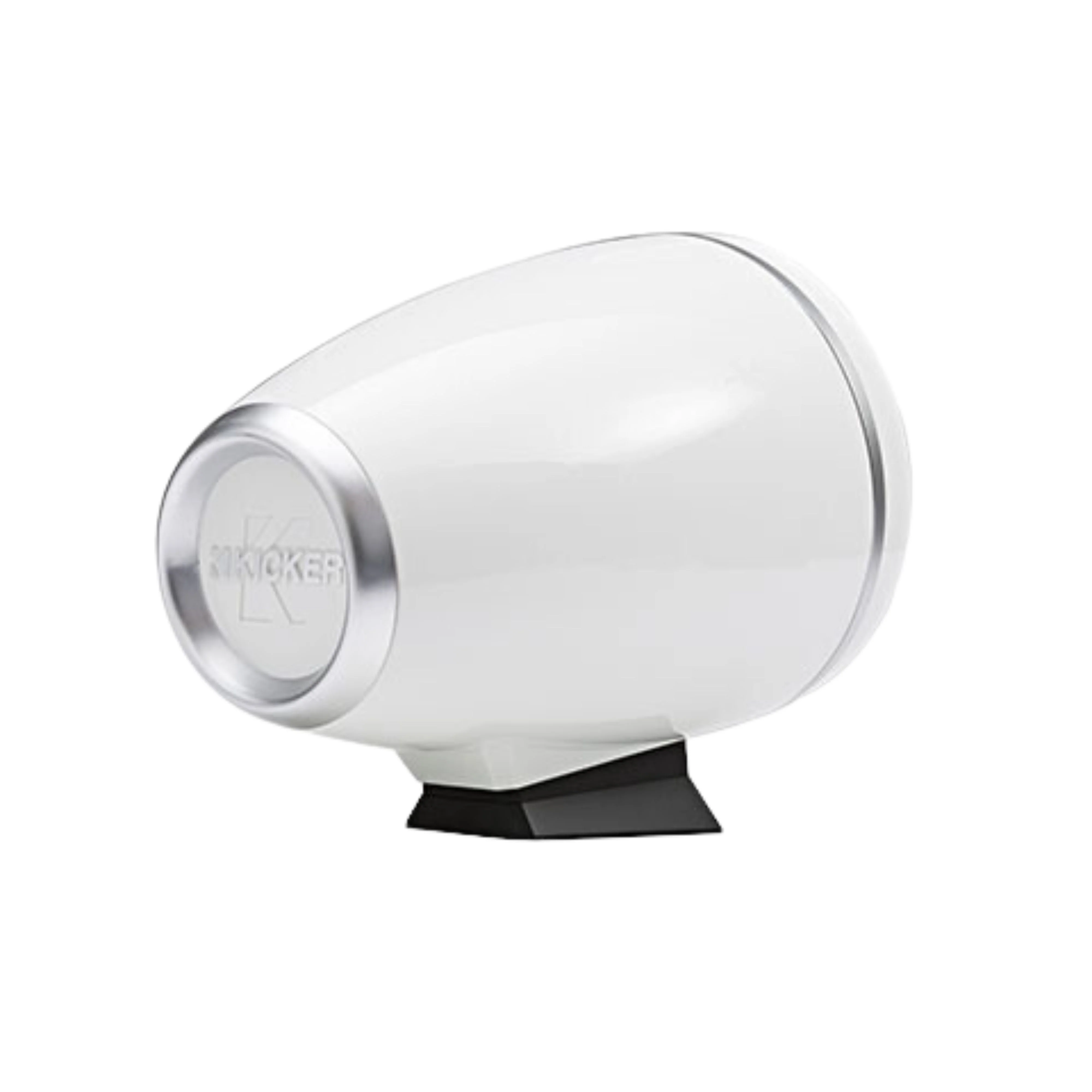 Kicker Pair of White 6.5" Flat-Surface-Mount Marine Waketower Speakers 46KMFC65W - Image 3