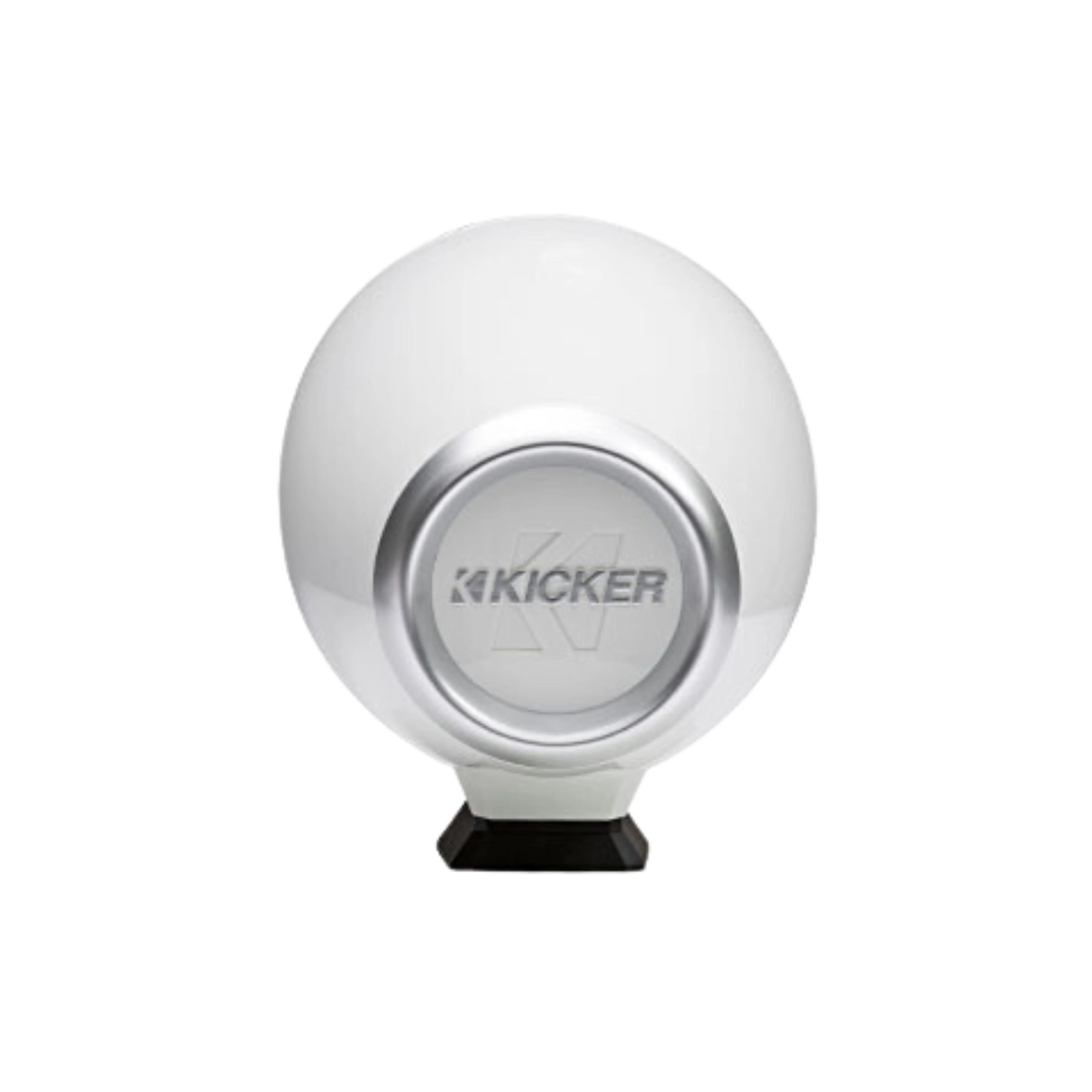 Kicker Pair of White 6.5" Flat-Surface-Mount Marine Waketower Speakers 46KMFC65W - Image 4