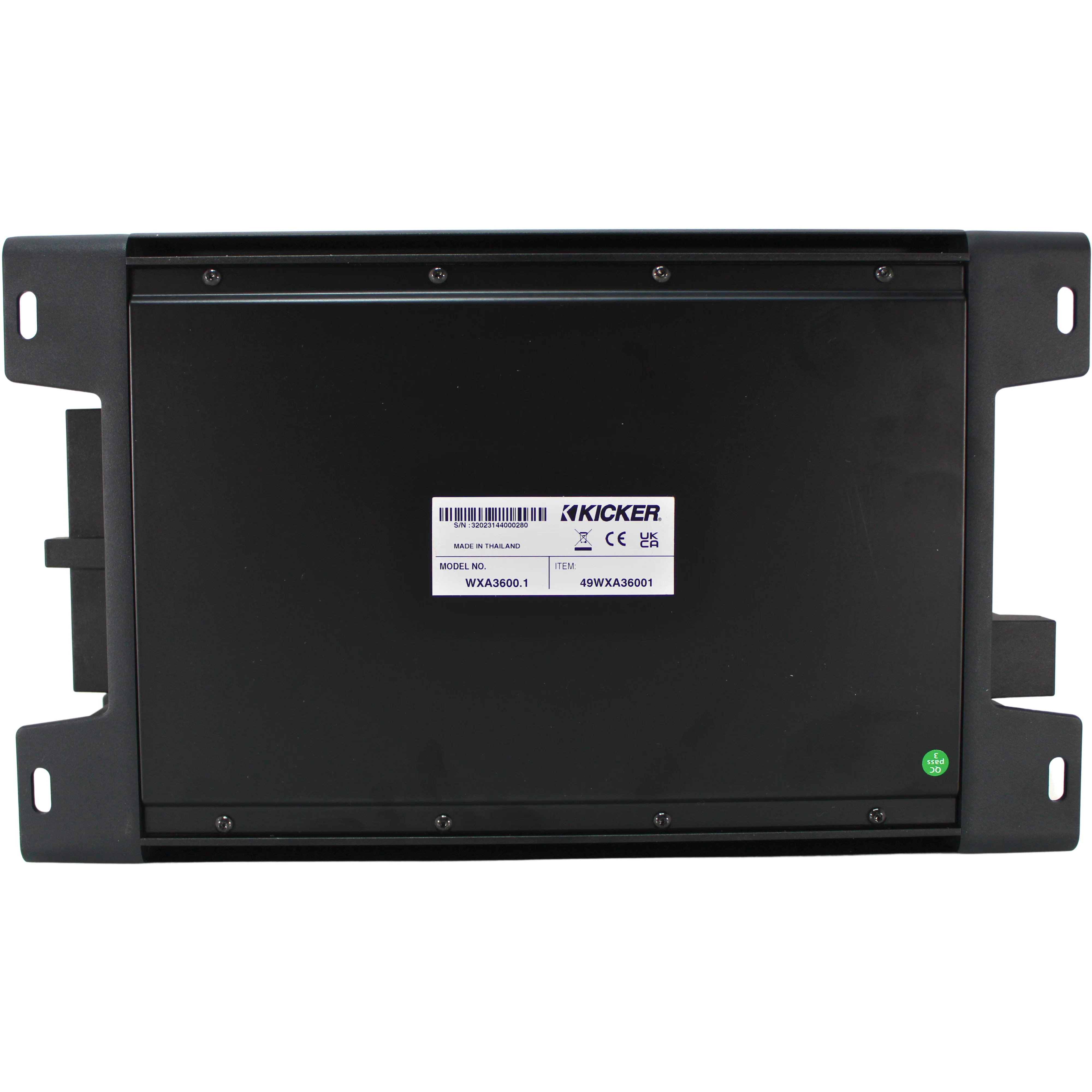 Kicker WARHORSE WXA Series 3600W RMS Monoblock Competition Amplifier /49WXA36001 - Image 6