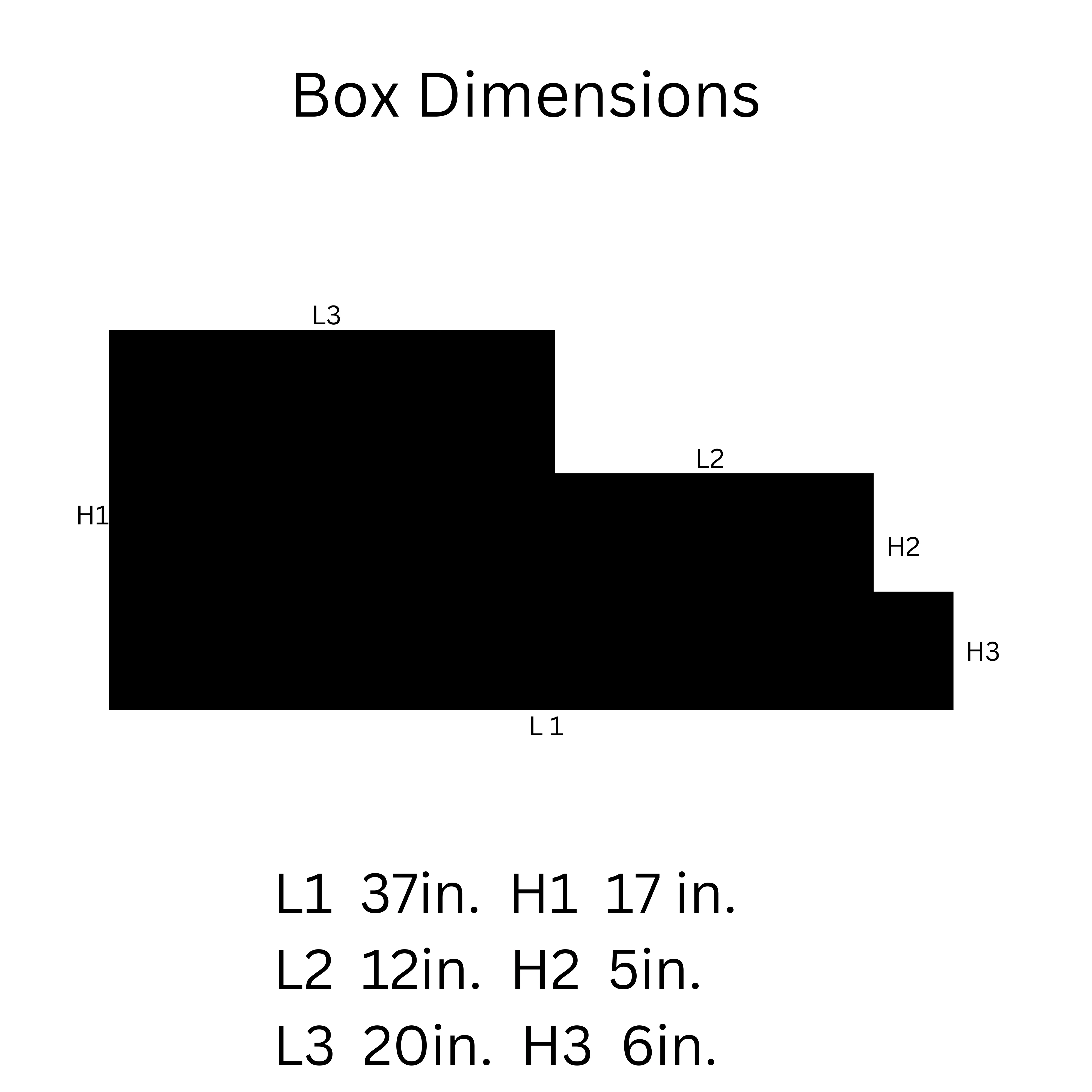 King Boxes 12" Center Console Vented Woofer Cutout w/ (2) 6.5" &(2) 3.5" Cutouts - Image 5