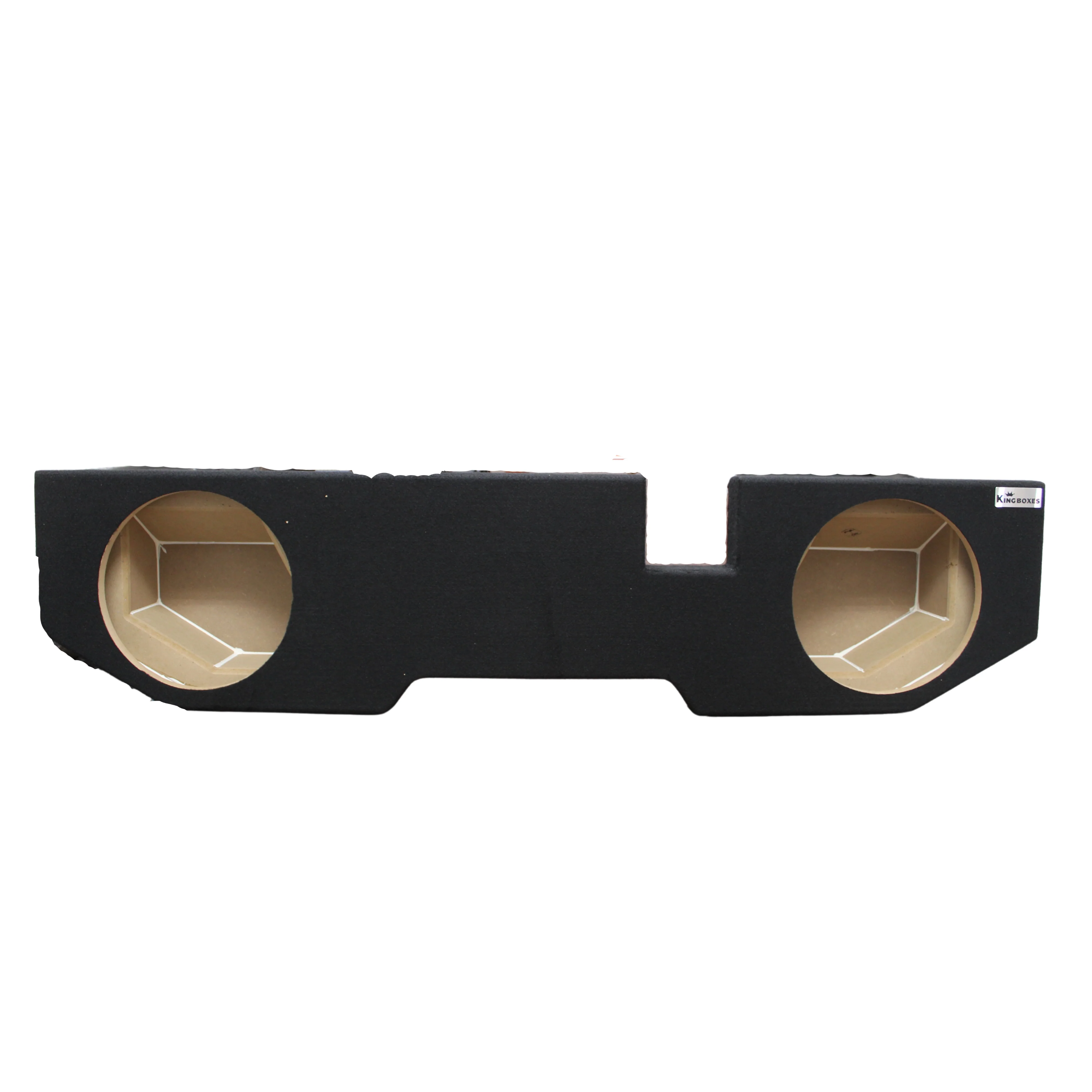 King Boxes 12" Dual Upfire Sealed Speaker Box for '02-'18 Ram Quad Cab ADG2-12 - Image 3