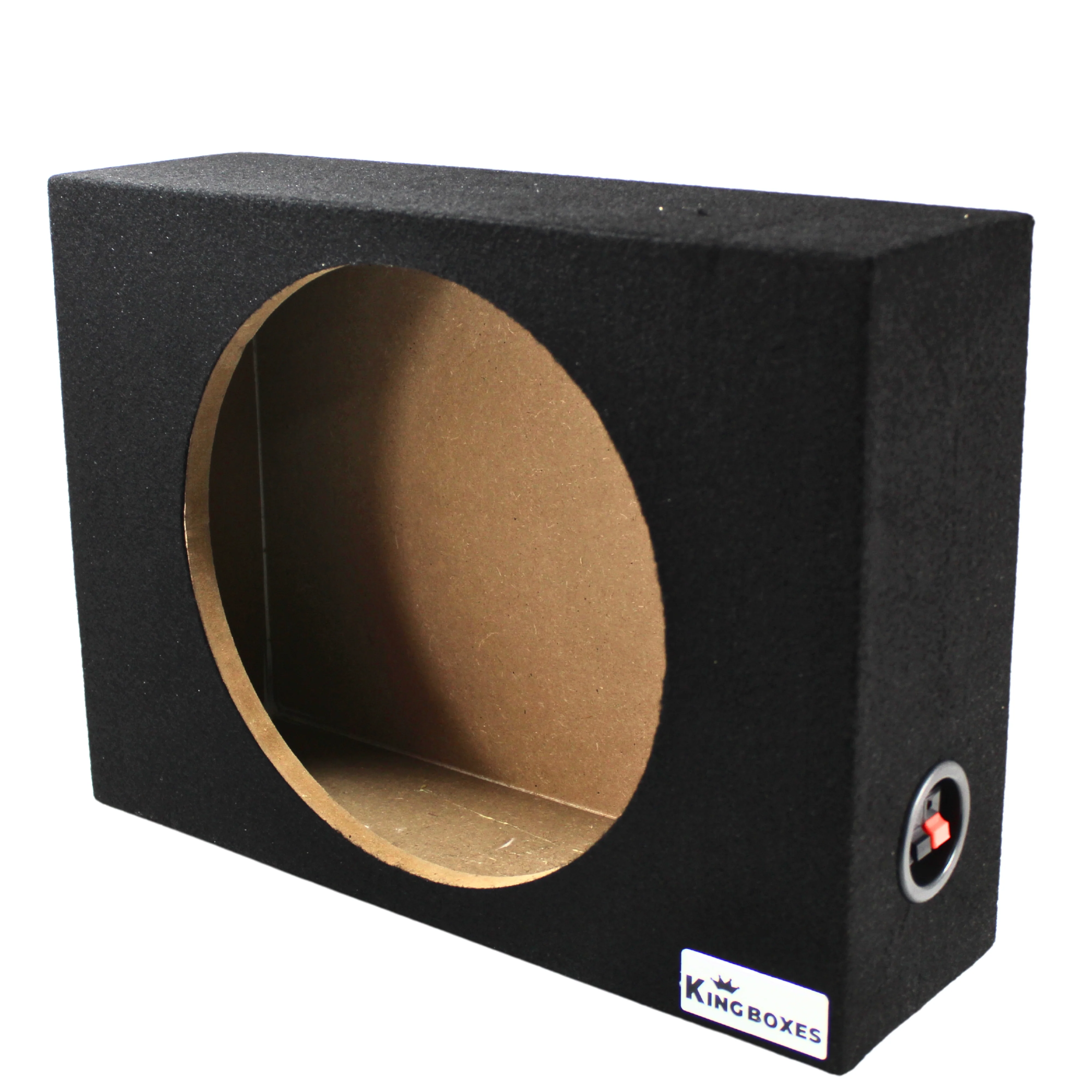 King Boxes 12 inch Single Shallow Sealed Speaker Enclosure Box KG-ASHALLOWS12 - Image 2