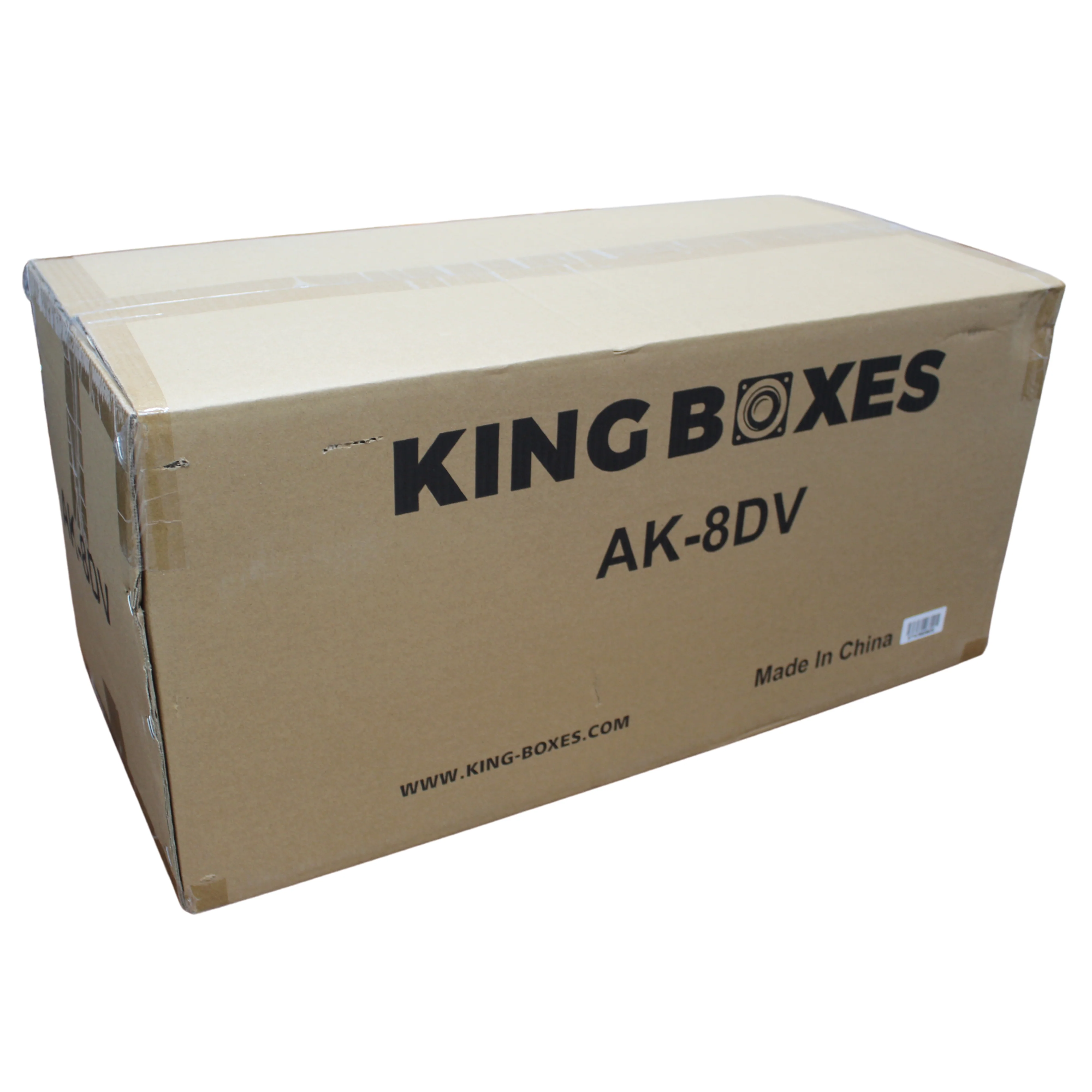 King Boxes Dual 8" Ported Universal Subwoofer Box Sprayed AK-8DV - Image 5