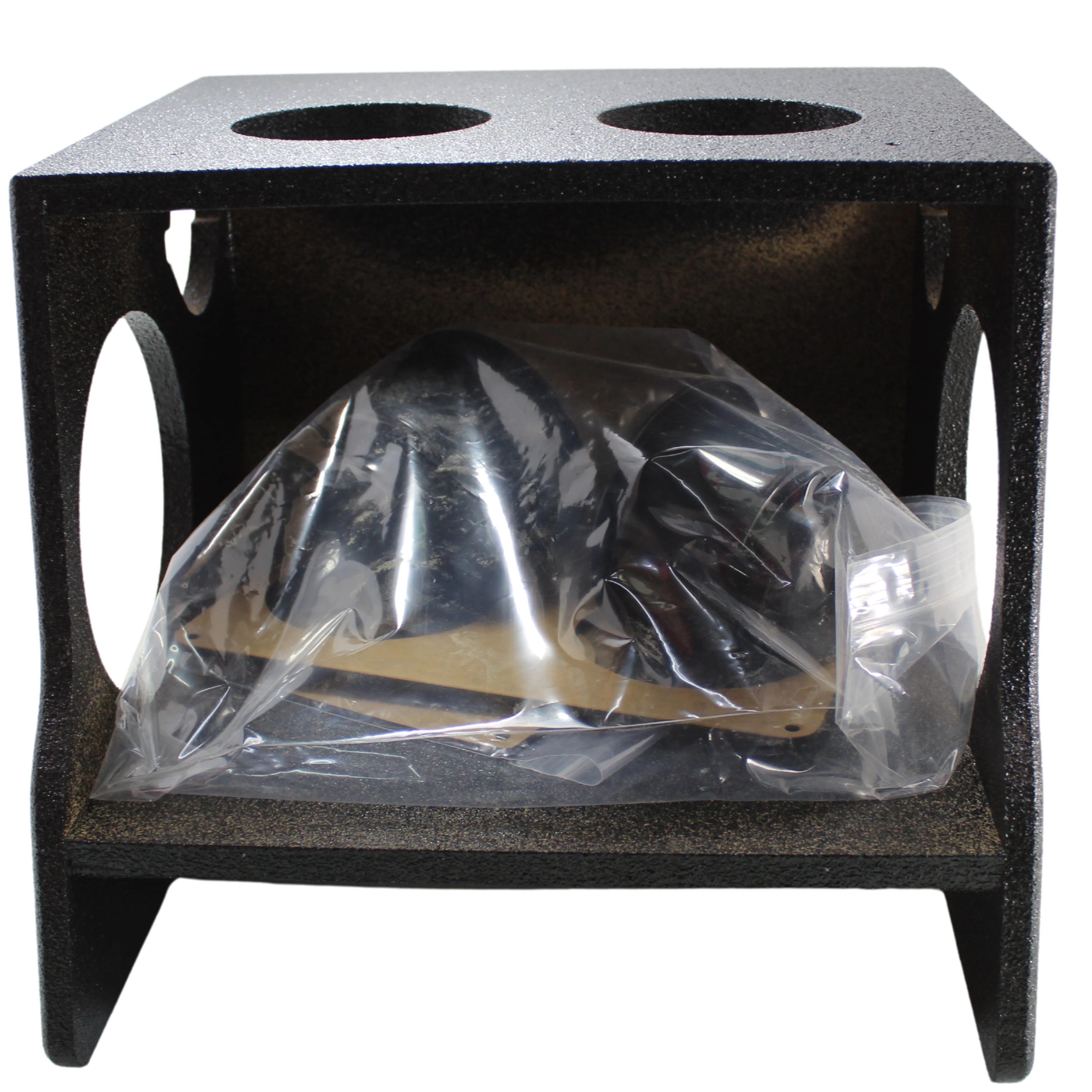 King Boxes Mini 02-05 Dodge Ram (2) 6.5" (2) 1" Tweeter Sprayed Center Console - Image 5