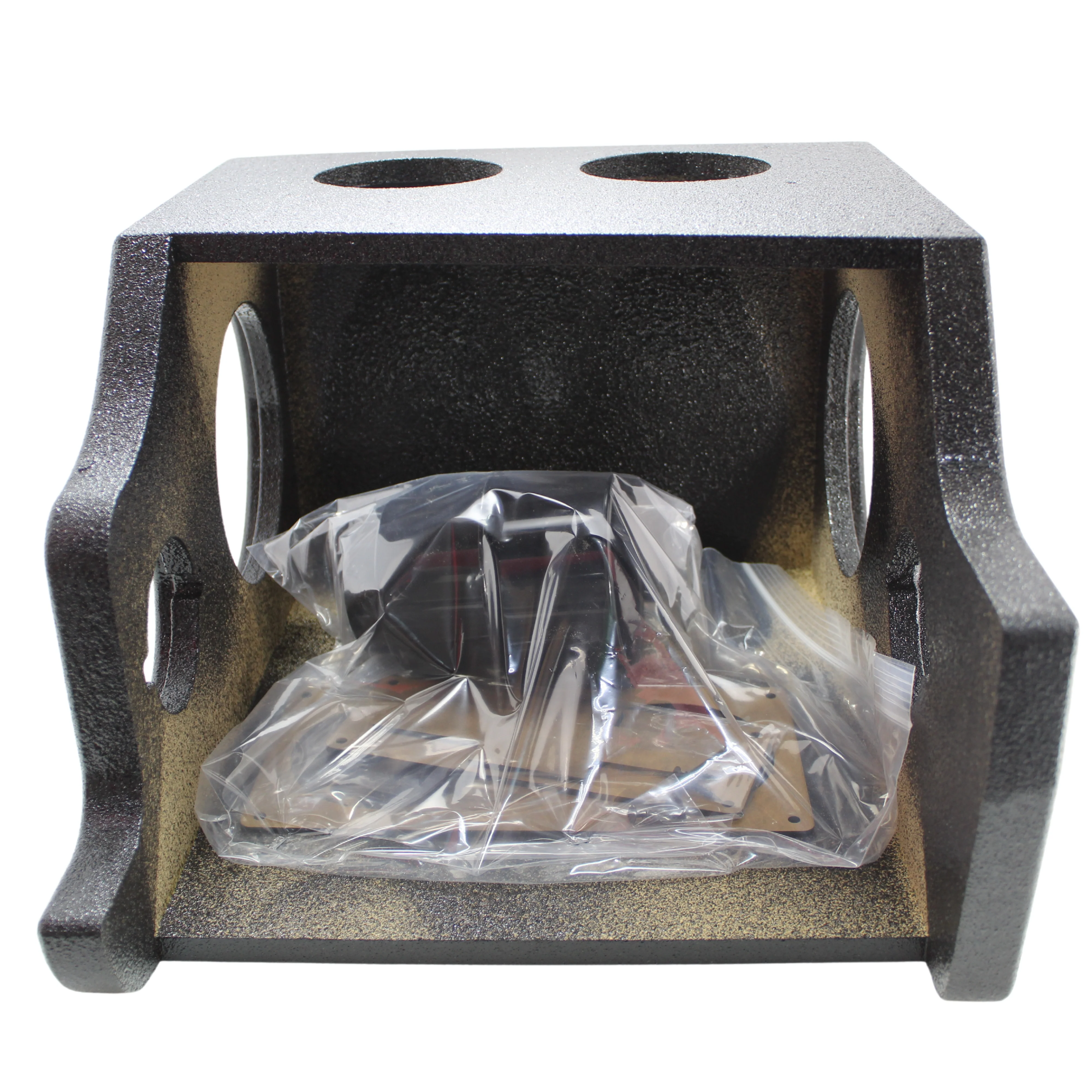 King Boxes Mini 99-06 Silverado (2) 6.5" (2) 1" Tweeter Sprayed Center Console - Image 5