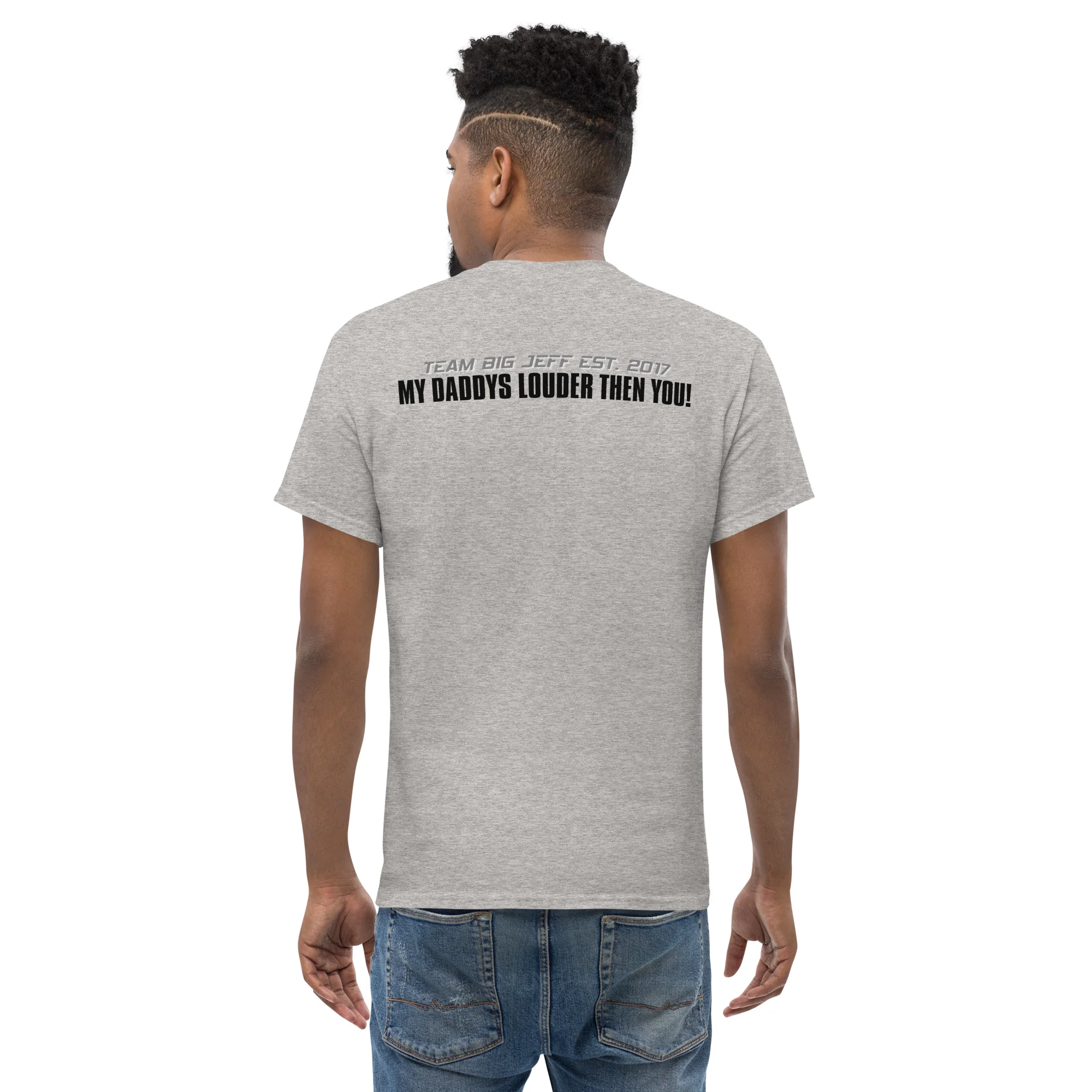 Low Frequency Club T-Shirt | My Daddy’s Louder Than You Basshead Shirt | Big Jeff Audio - Image 11
