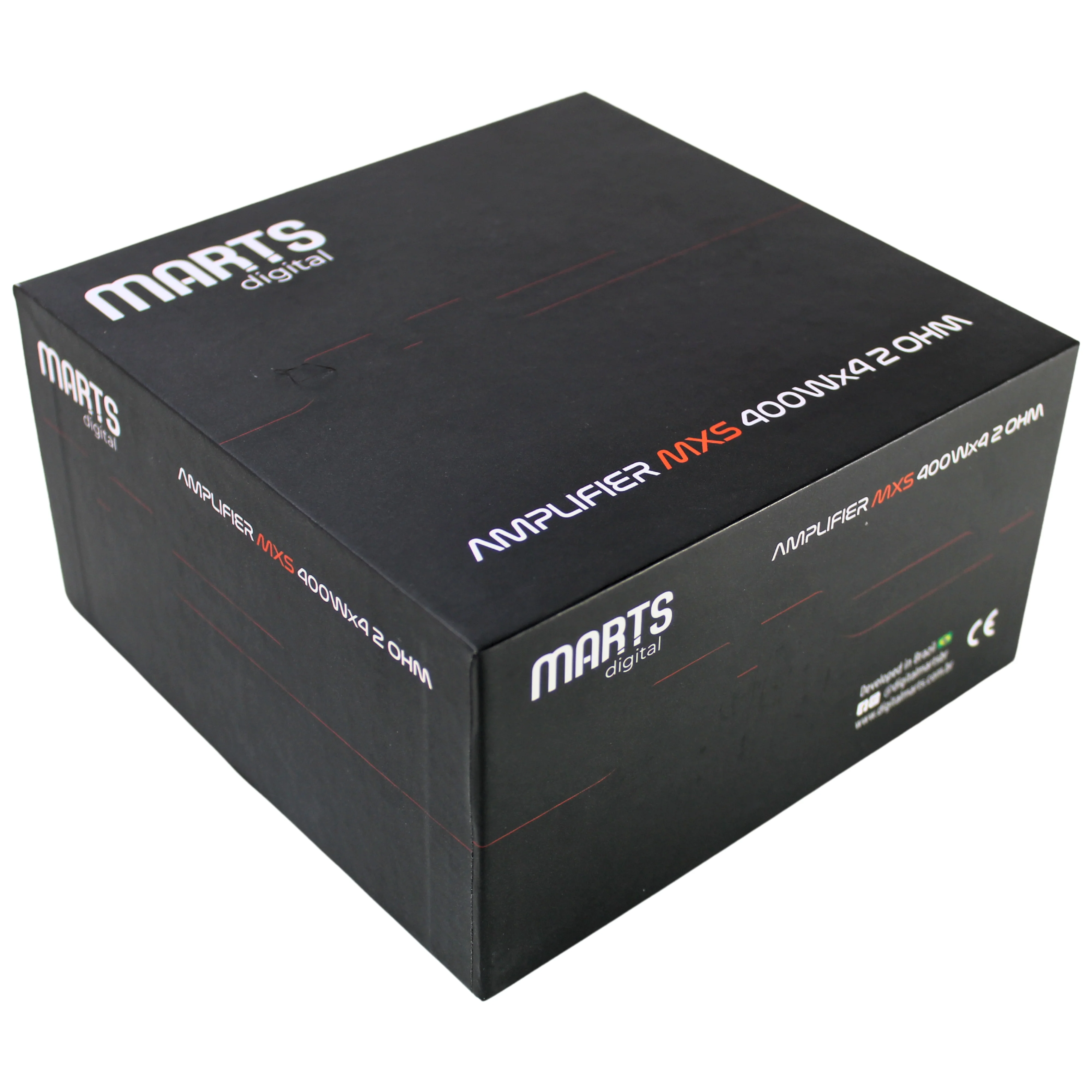 Marts Digital MXS Series 4 Channel 400W Full Range 2 Ohm Amp MXS-400x4-2-V2 - Image 8