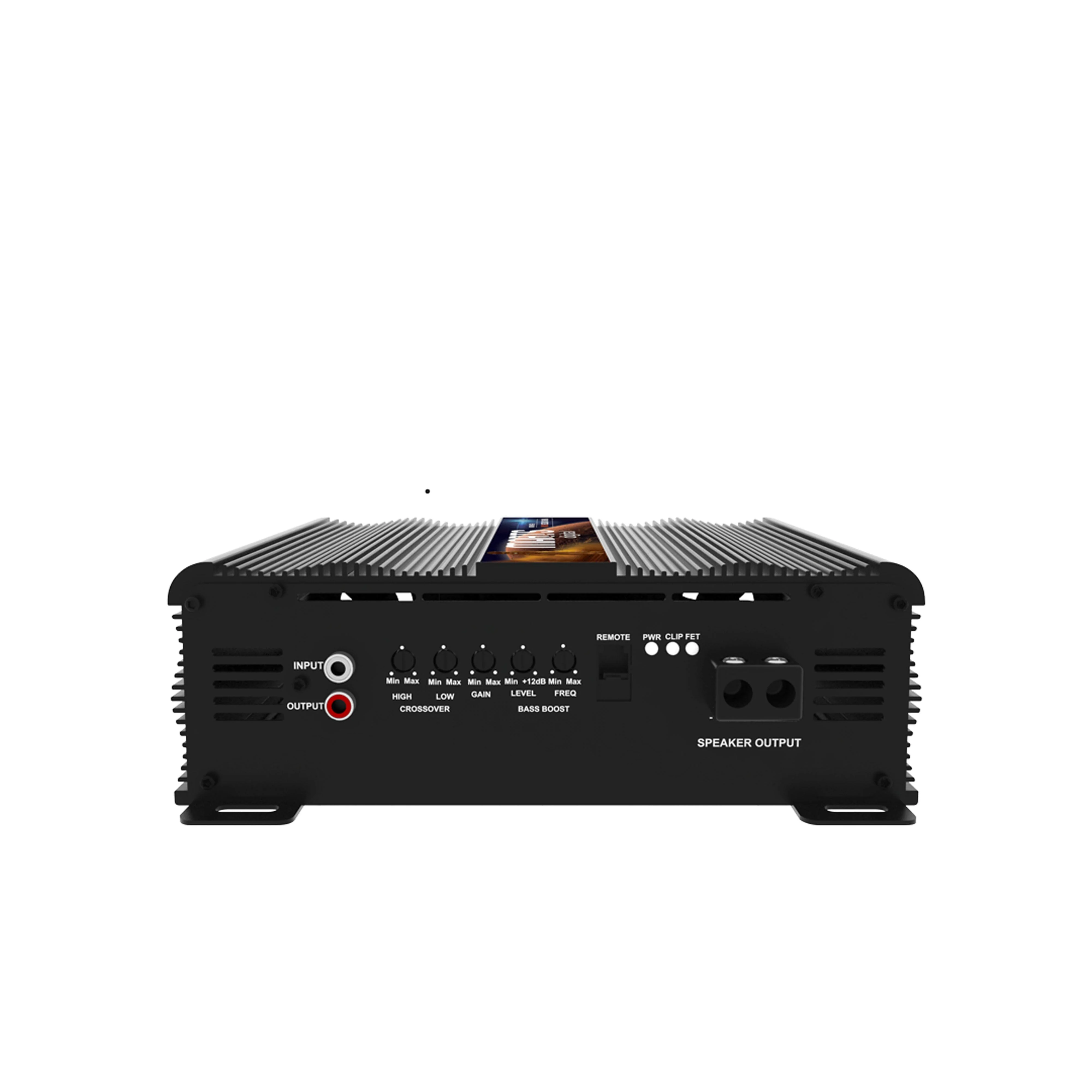 Marts Digital Full-Range 1 Ohm 1500W Class D Amplifier W/ Bass Knob MXD-1500-1 - Image 4