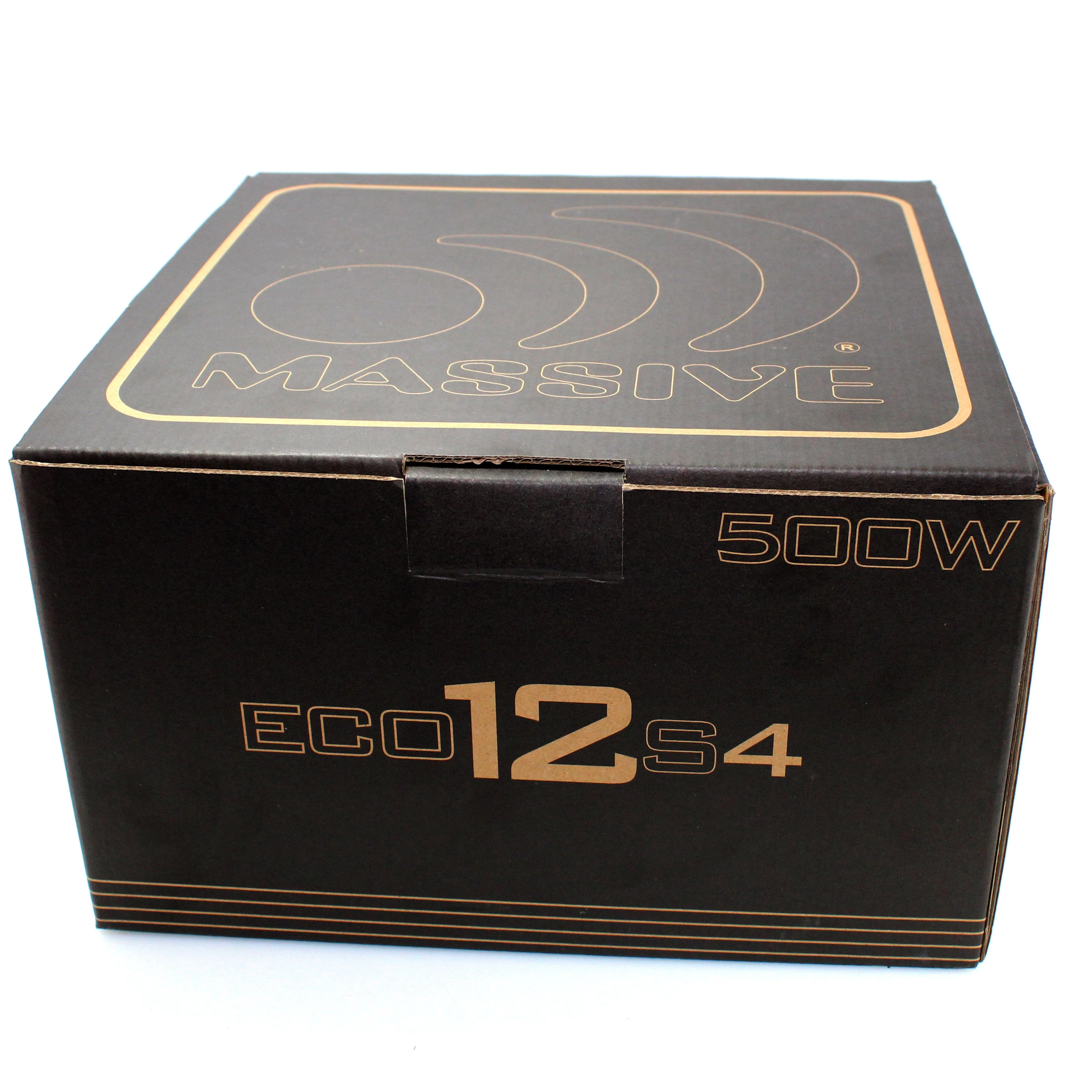Massive Audio 12" 500W 4 Ohm Subwoofer ECO12S4 + 2 Channel Amplifier Package - Image 9