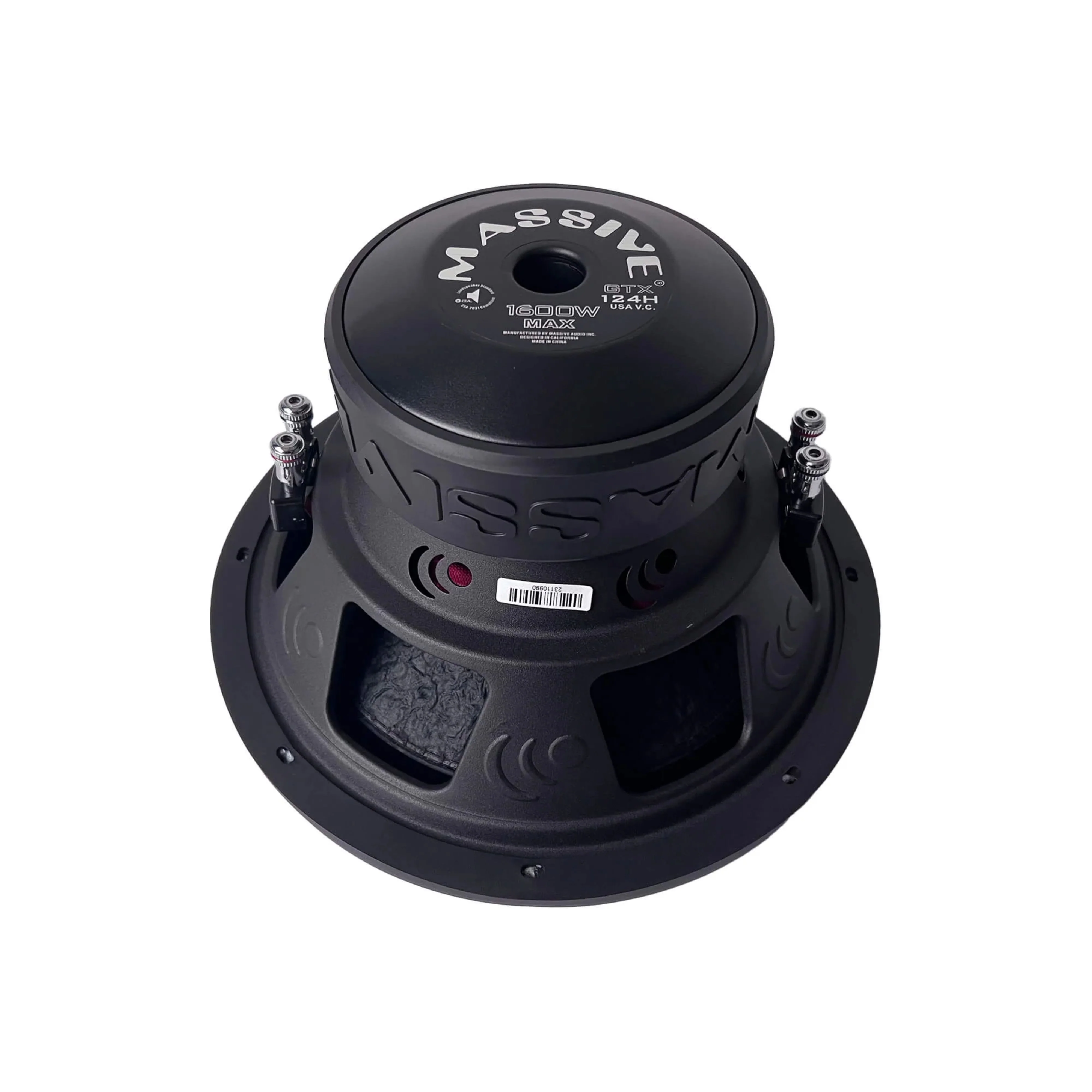 Massive Audio 12" Dual 4-Ohm 800 Watts RMS Subwoofer - Image 4