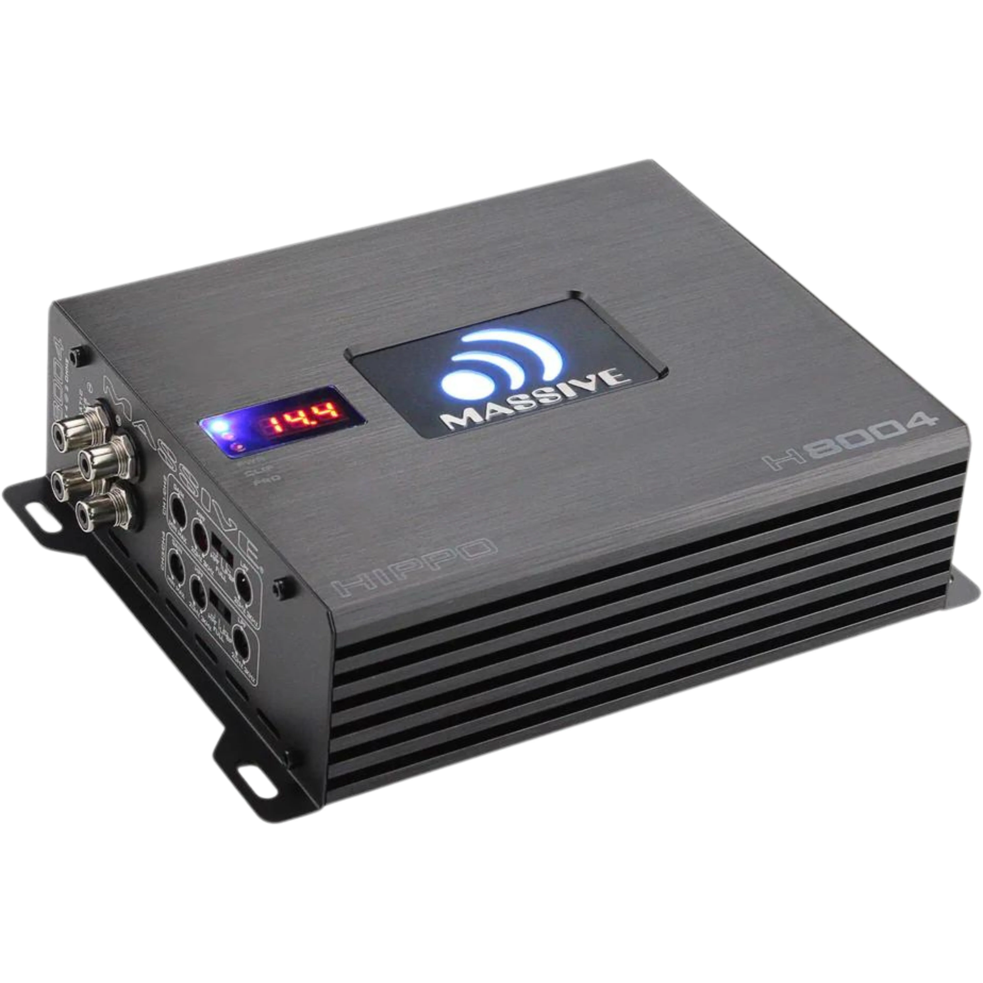 220W RMS x4 2-Ohm 4-Channel Amplifier Massive Audio HIPPO Series MA-H800.4 - Image 2