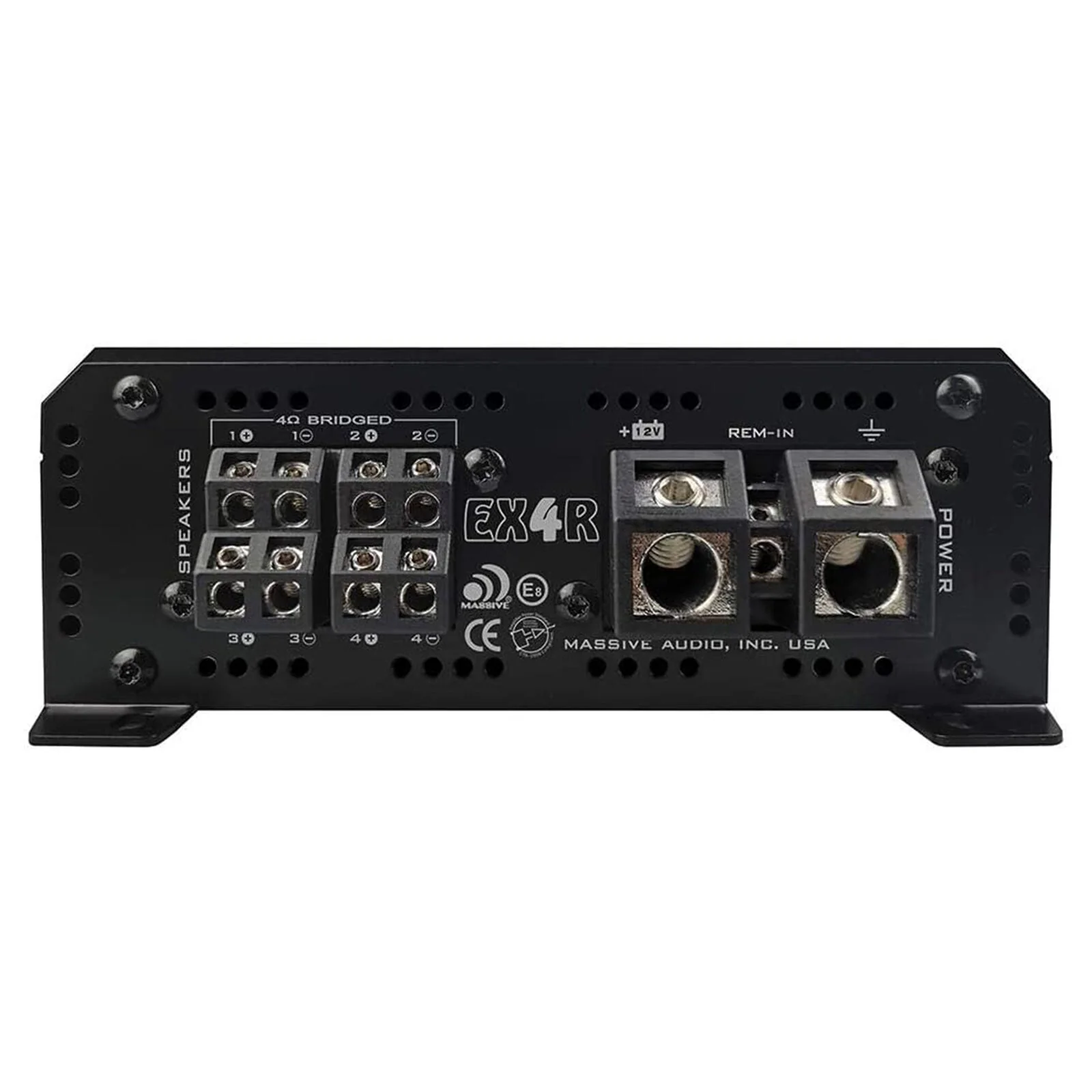 Massive Audio Nano Edge 4 Channel Amplifier 4800 Watt Full Range Class D EX4R - Image 5