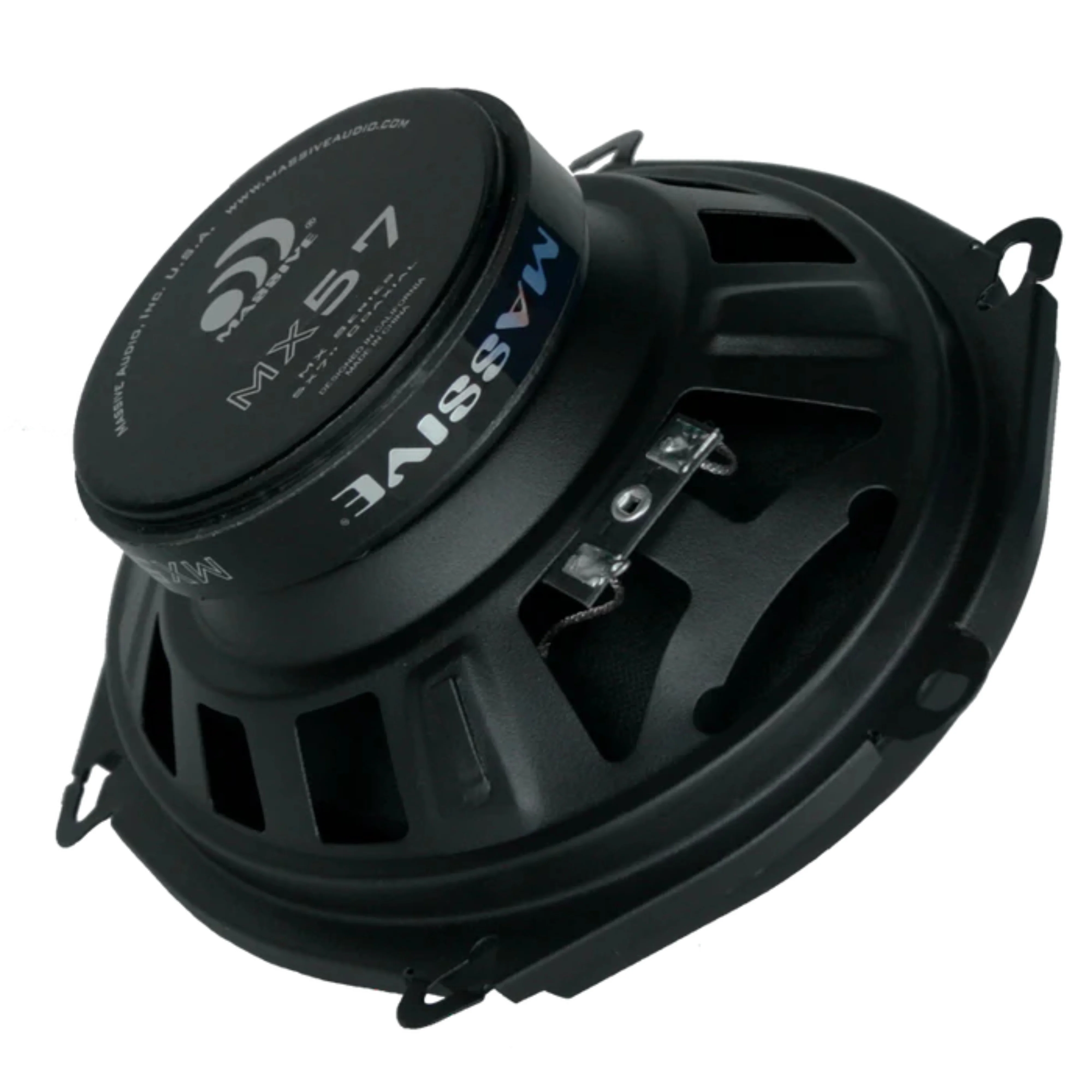 Massive Audio Pair of 5x7" 220W Peak 4-Ohm Coaxial Speakers MX57-V2 - Image 3