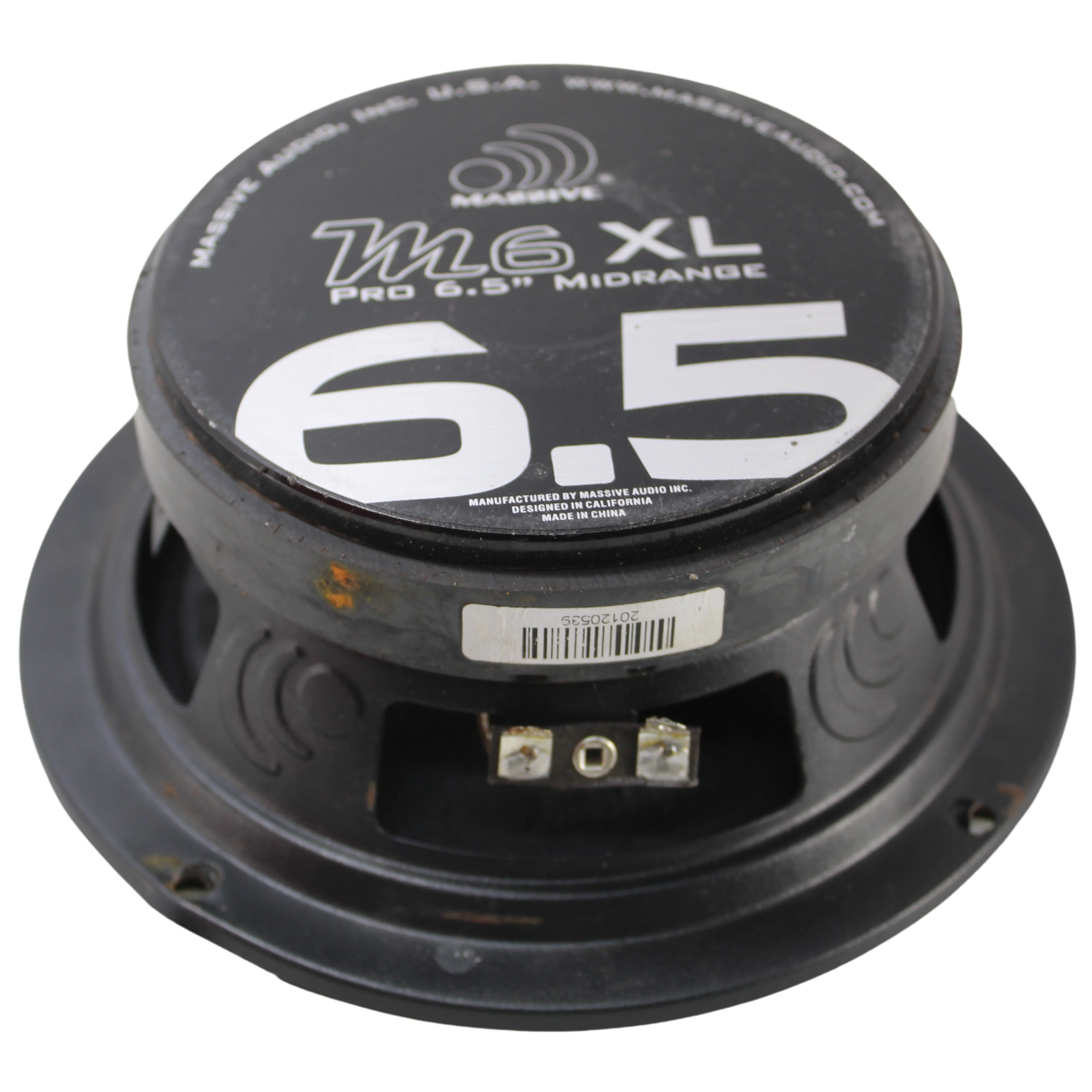 Massive Audio Pro 6.5" 400W Mid-Range Speaker 8 Ohm Bullet M6XL OPEN BOX - Image 3