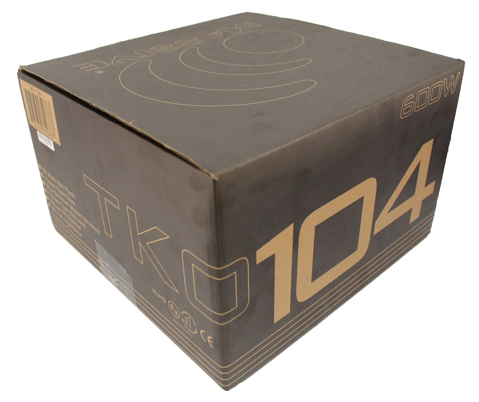 Massive Audio TKO Series TKO104 10" 600 Watt Dual 4 Ohm Subwoofer - Image 6