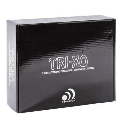 Massive Audio TRI-XO 3-Way Active Electronic Crossover w/ Subwoofer Control - Image 6