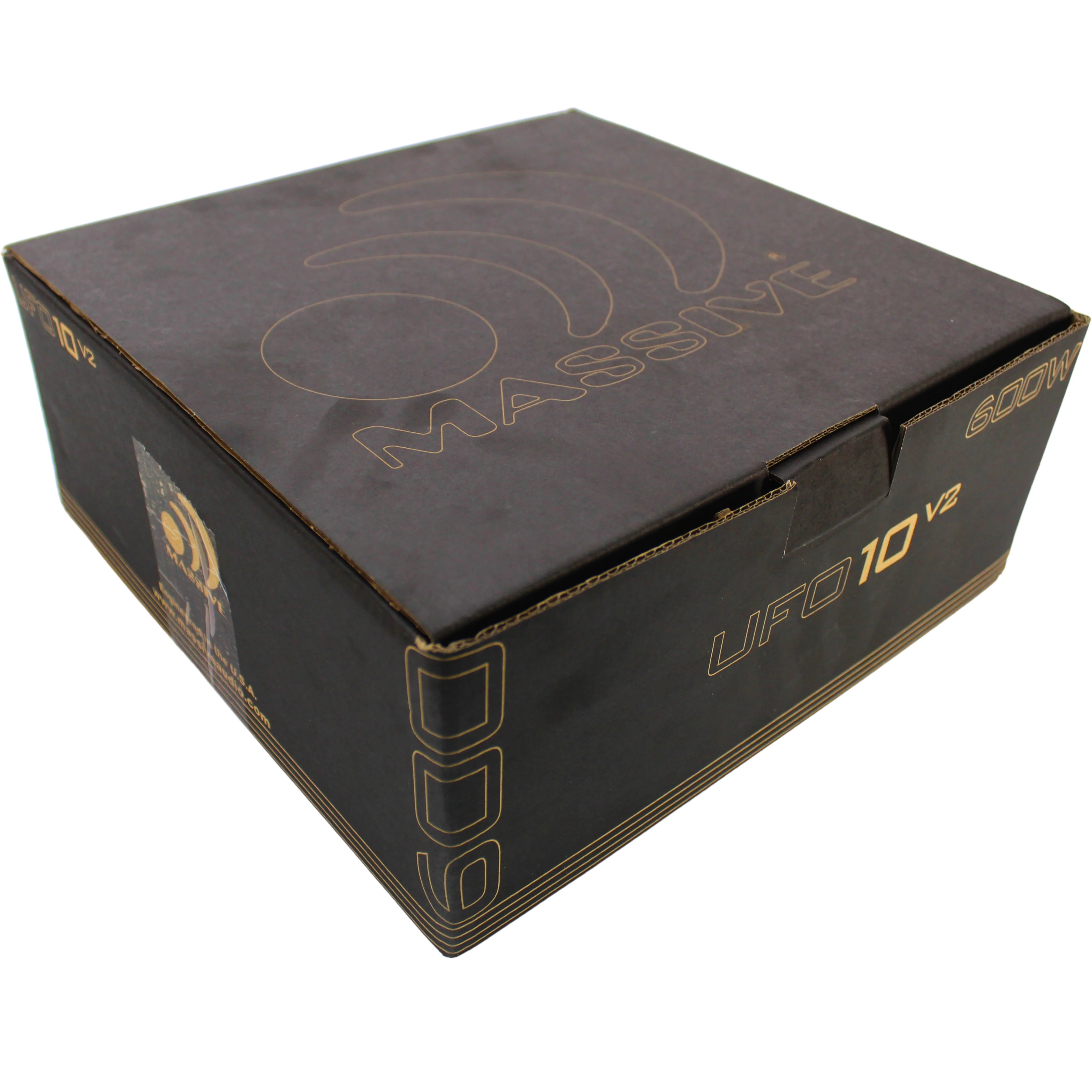 Massive Audio UFO Series 10" 300W RMS 4-Ohm DVC Shallow Mount Subwoofer/ UFO10V2 - Image 9