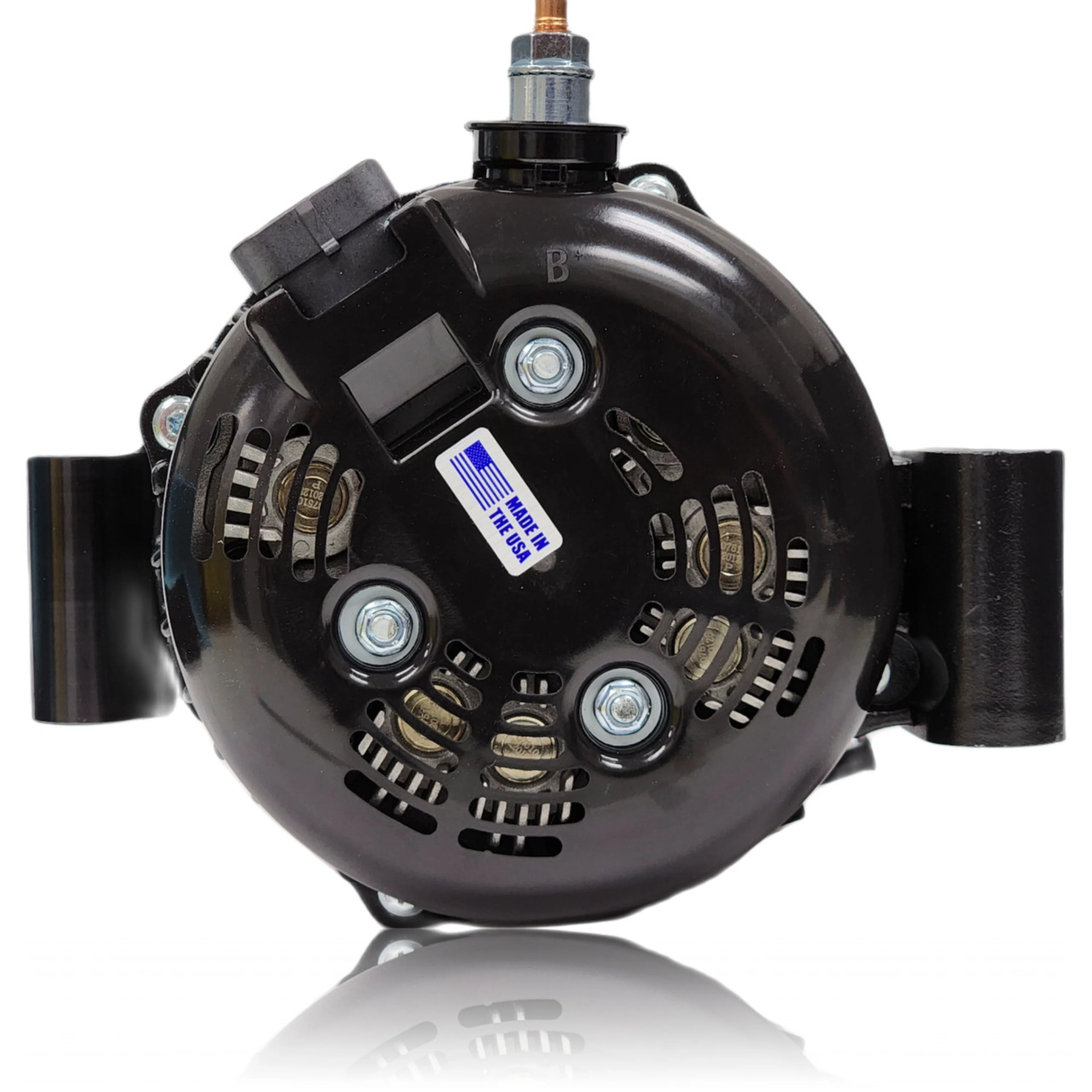 Mechman Alternators 400 Amp Billet Elite Series T Mount Alternator For Ford - Image 3