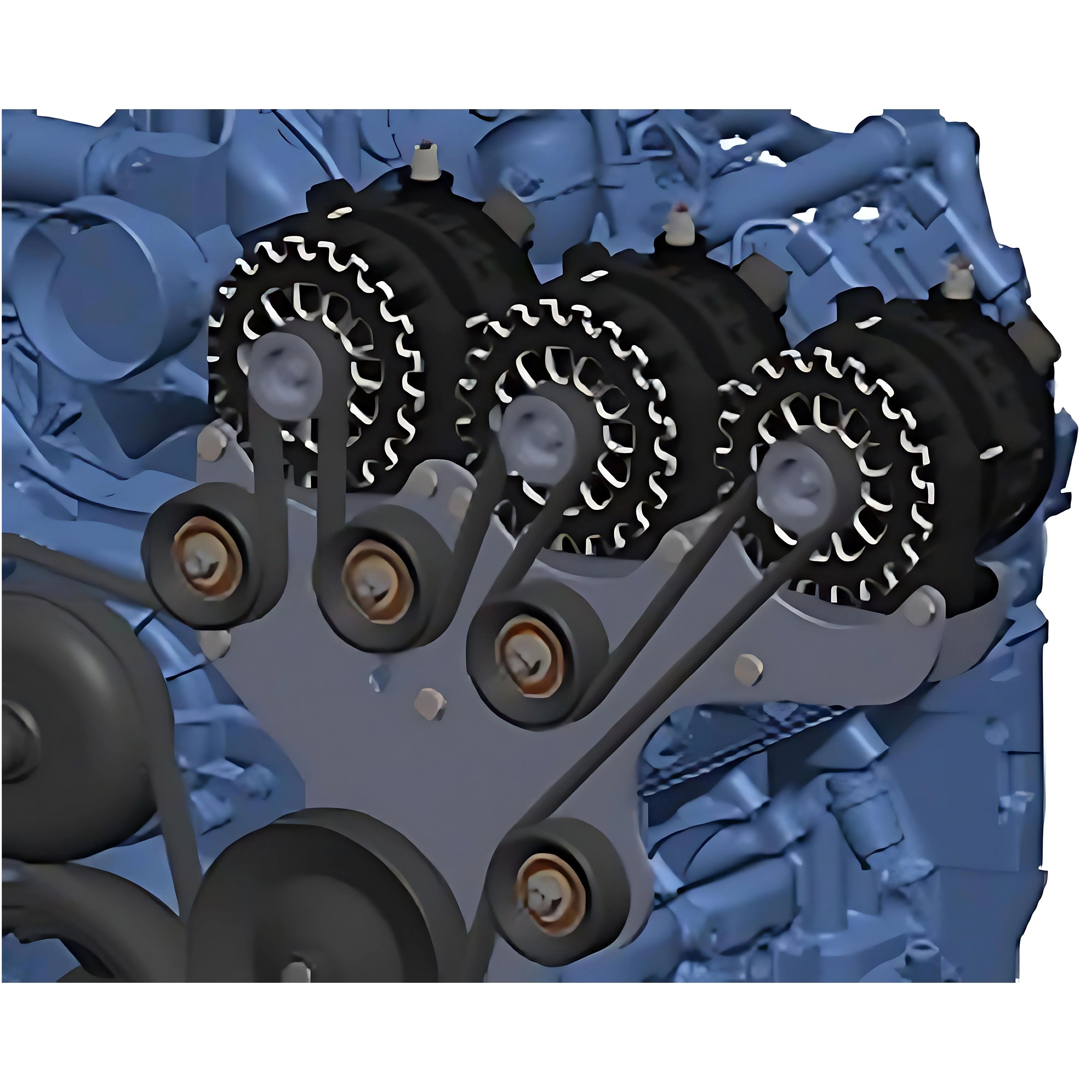 Mechman D305 Triple Bracket Black Alternator Kit 05-13 GM Truck/SUV LS-engine