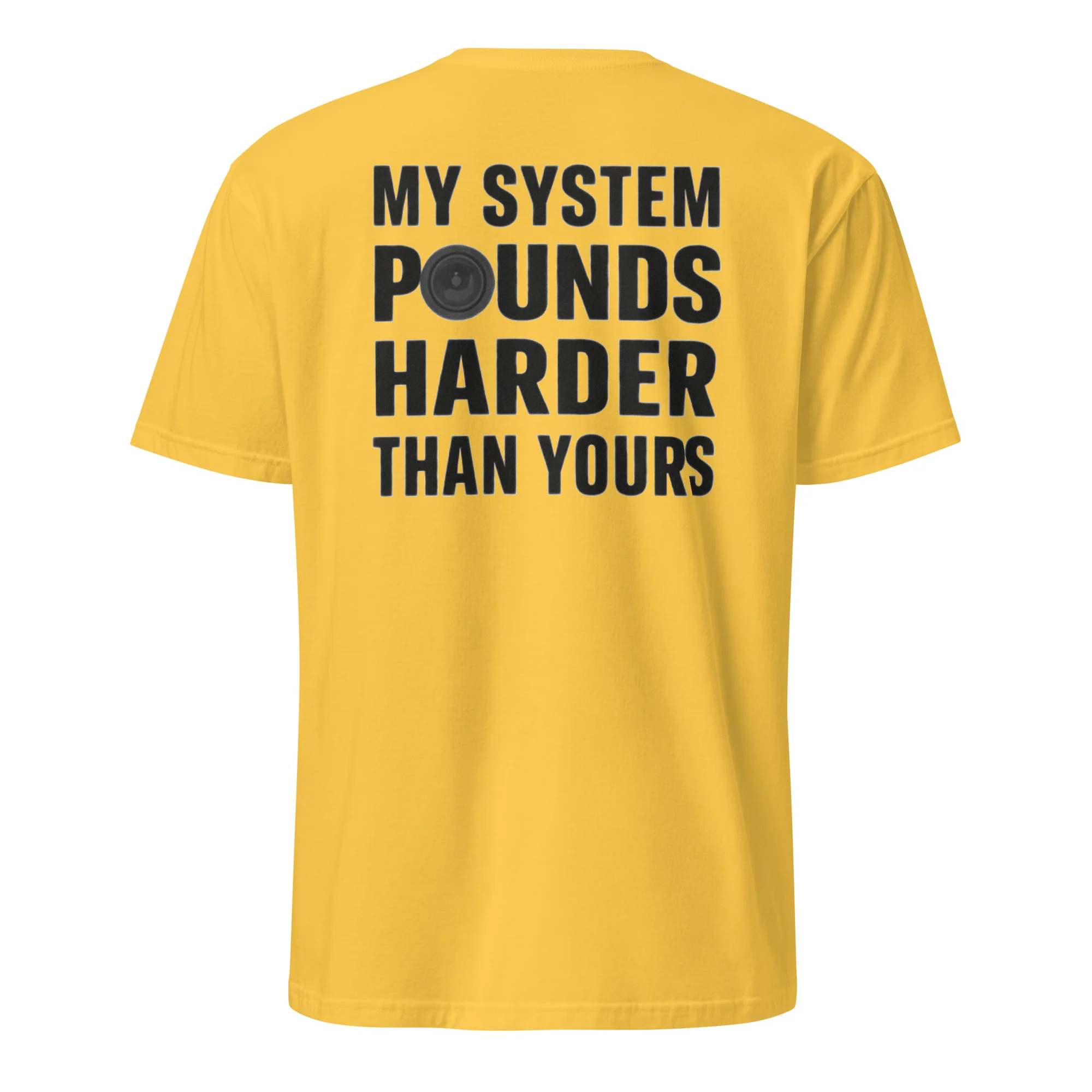 Basshead PSA Tee: My System Pounds Harder Than Yours - Image 24