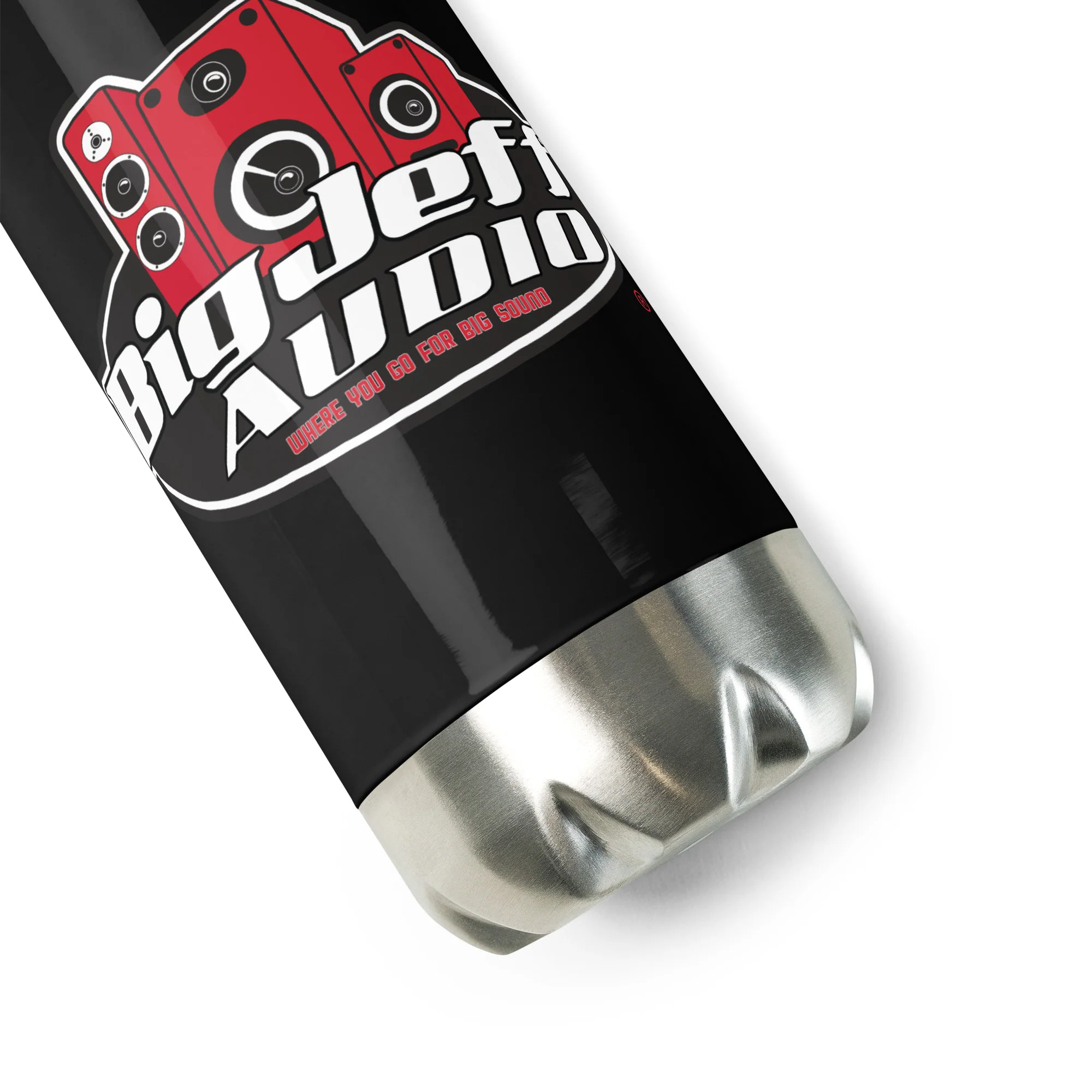 Official Big Jeff Audio 17oz Stainless Steel Water Bottle - Image 3