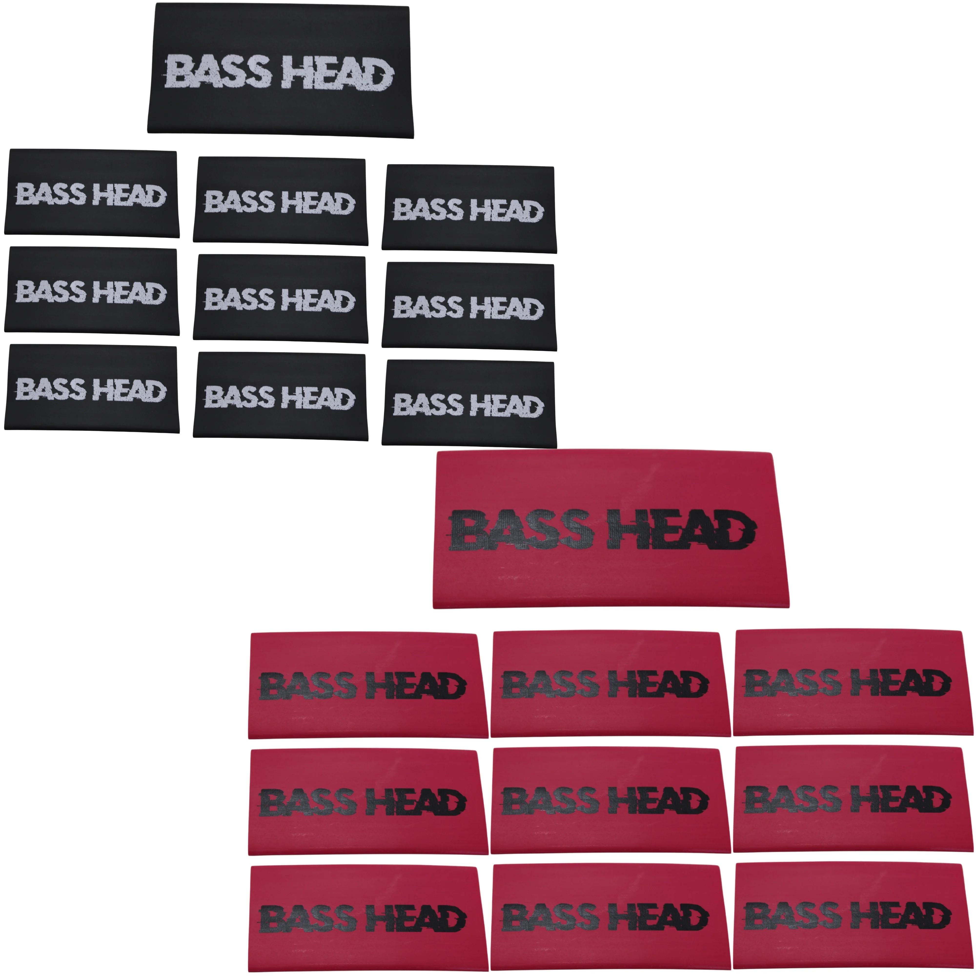 4 Gauge 3:1 Heat Shrink with DS18 Logo Black/Red 20 Pack (DS18 LOGO)