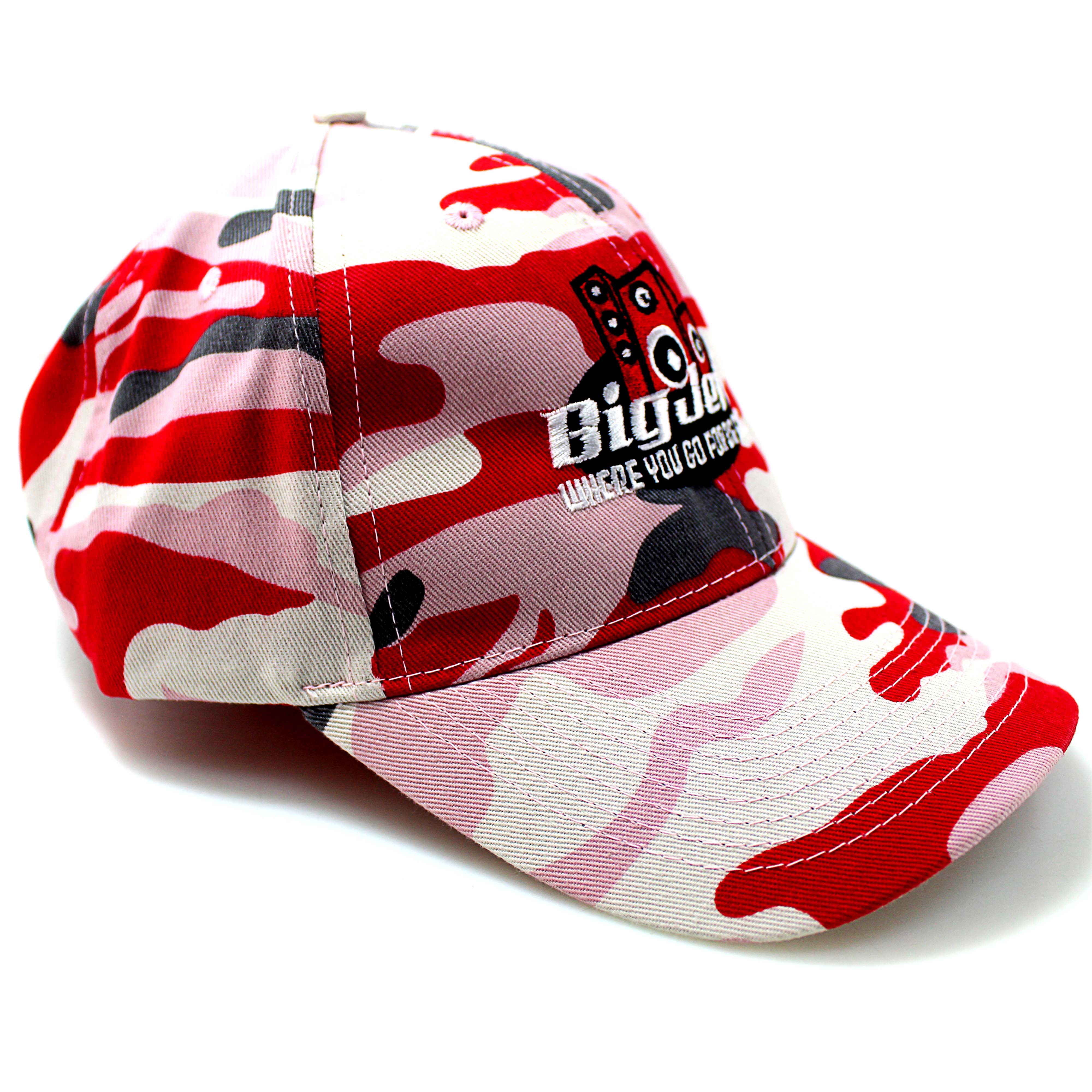 Official Big Jeff Audio Camo Pink Trucker Hat with Big Jeff Audio Logo - Image 2