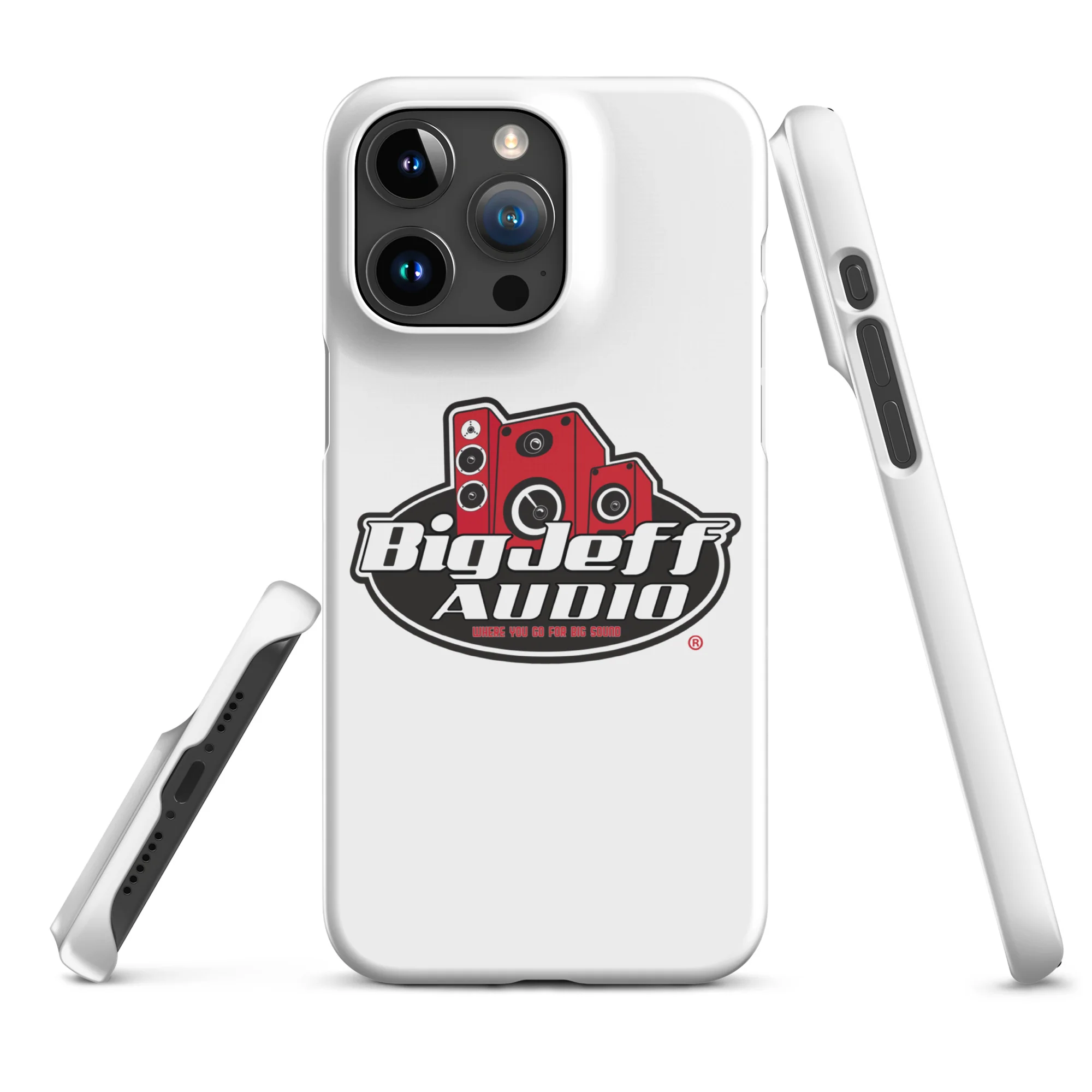 Official Big Jeff Audio Glossy/Matte iPhone Case - Image 38