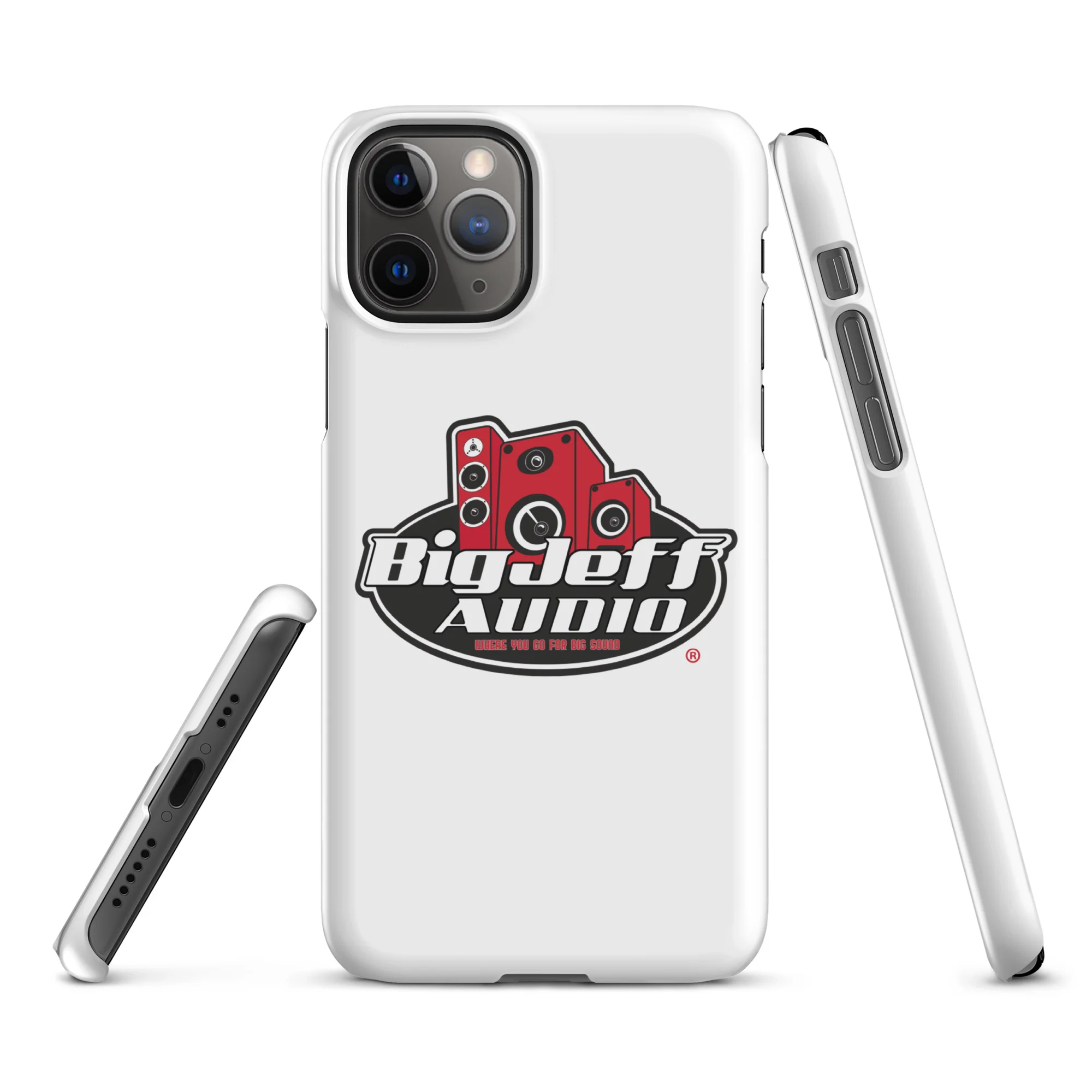 Official Big Jeff Audio Glossy/Matte iPhone Case - Image 5